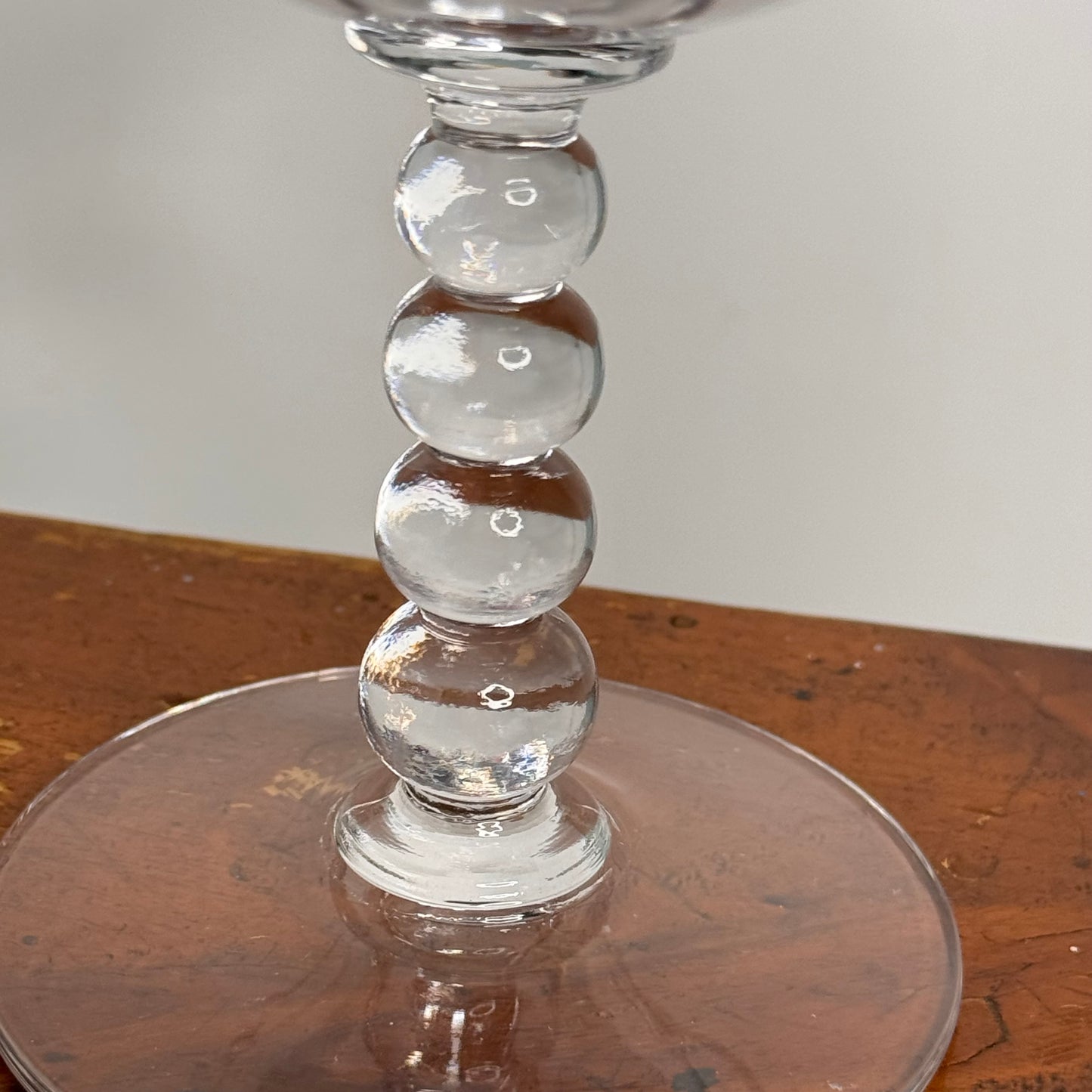 Imperial Glass Round Candlewick Compote