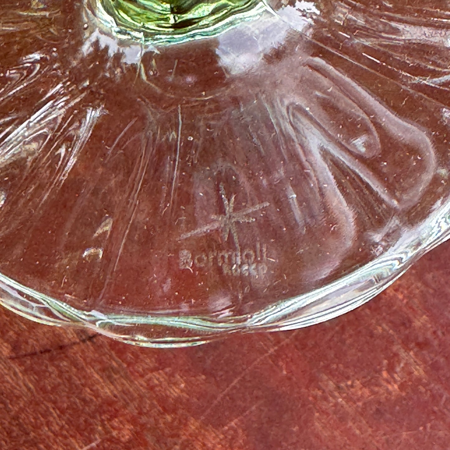Italian Bahia Bormiolo Rocco Tall Sherbet Glass