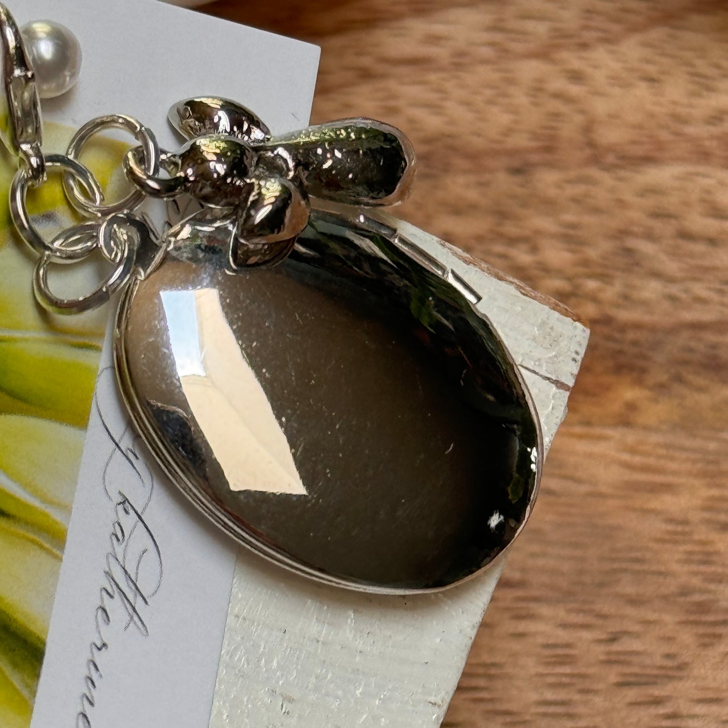 Keepsakes by Katherine Locket & Angel for Wedding Bouquet
