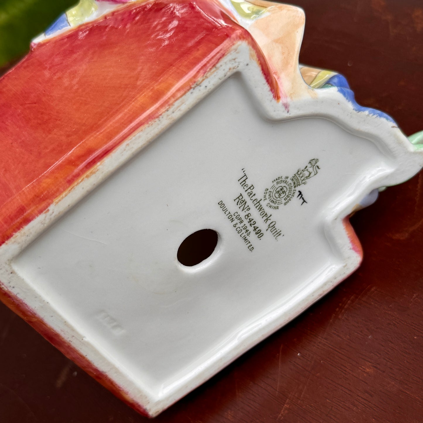 Vintage Royal Doulton "The Patchwork Quilt"