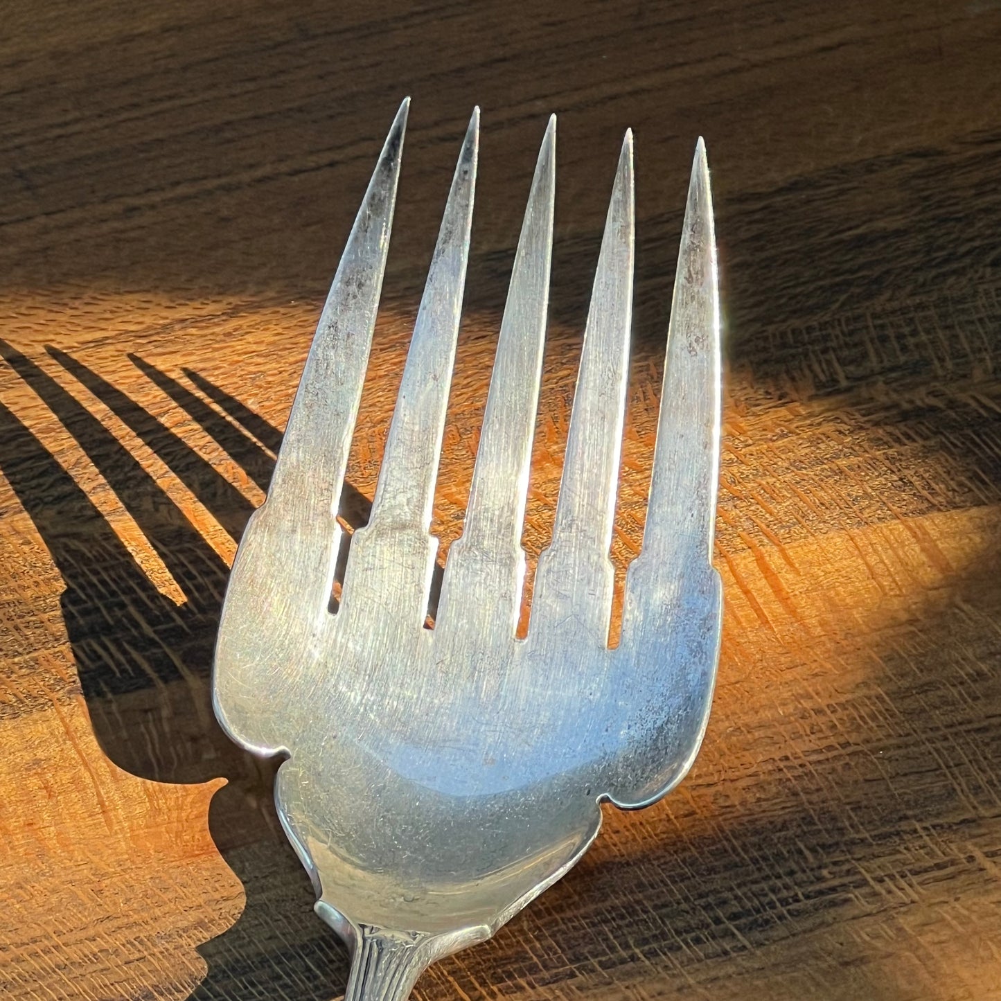Japanese By Tiffany & Co Sterling Silver Fish Fork Audubon