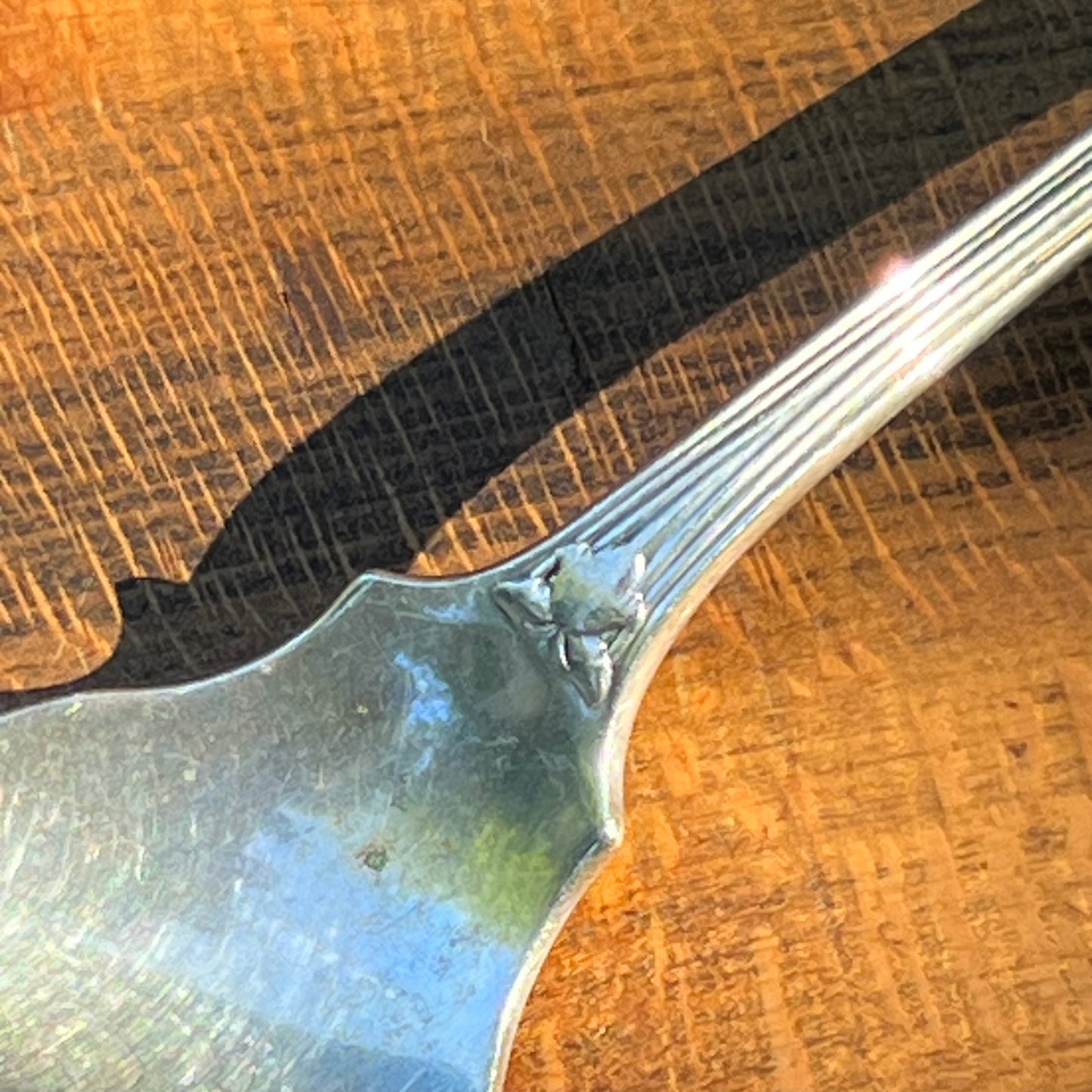 Japanese By Tiffany & Co Sterling Silver Fish Fork Audubon