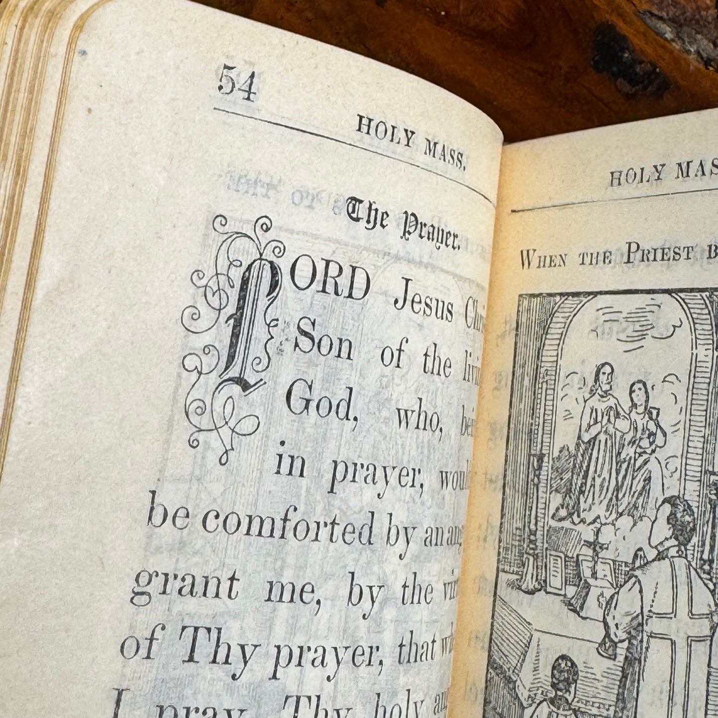 Vintage Miniature Celluloid The Little Child's Prayer Book 1929
