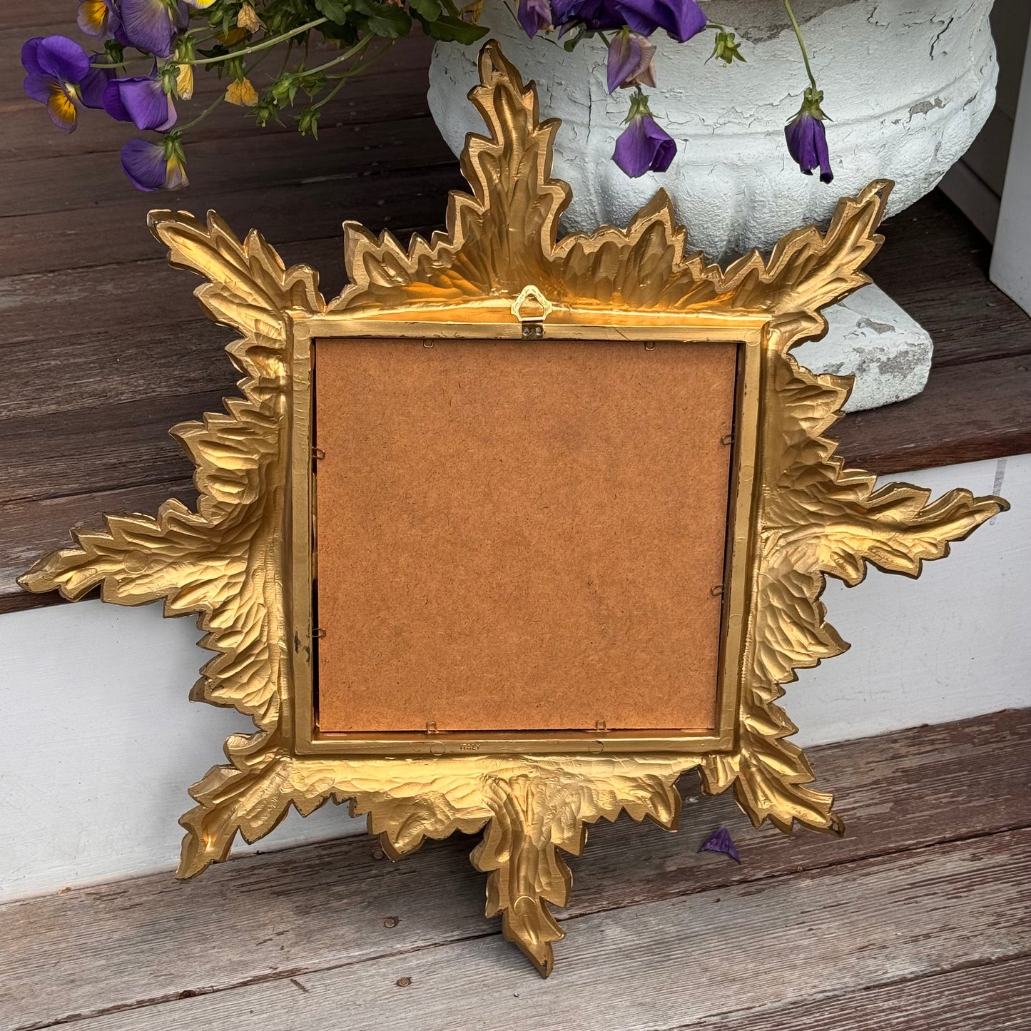 Mid Century Modern Italian Starburst Mirror