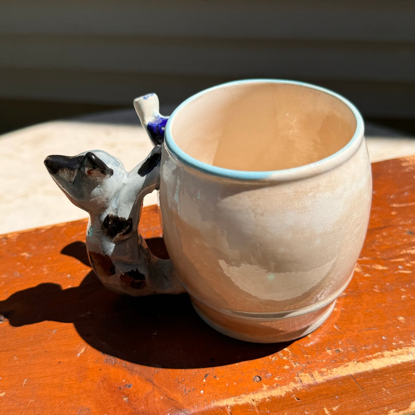 Vintage Sing For Your Milk Cup with Singing Birds