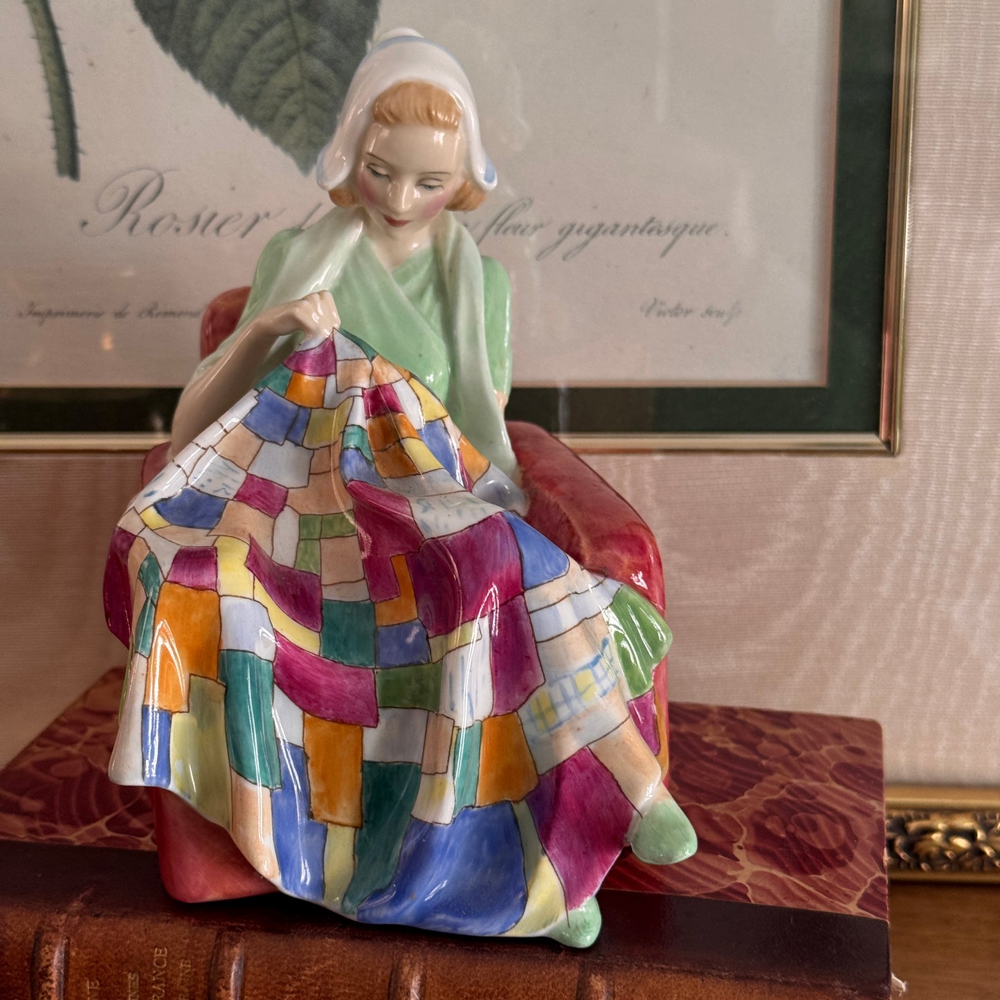 Vintage Royal Doulton "The Patchwork Quilt"