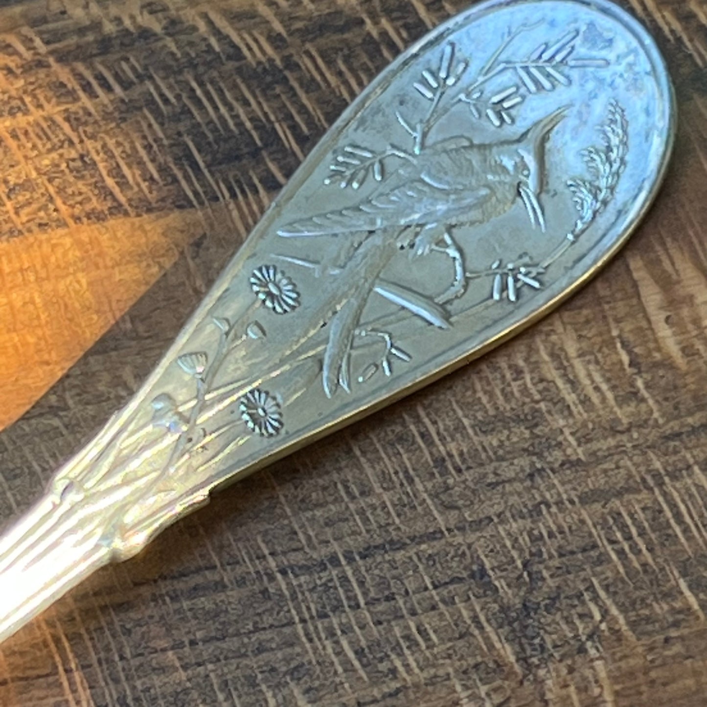 Japanese By Tiffany & Co Sterling Silver Fish Fork Audubon