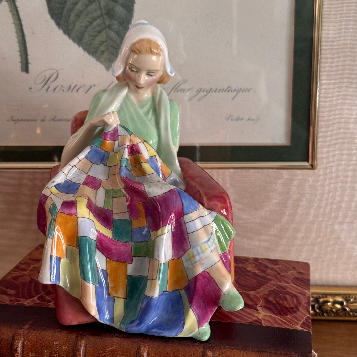 Vintage Royal Doulton "The Patchwork Quilt"