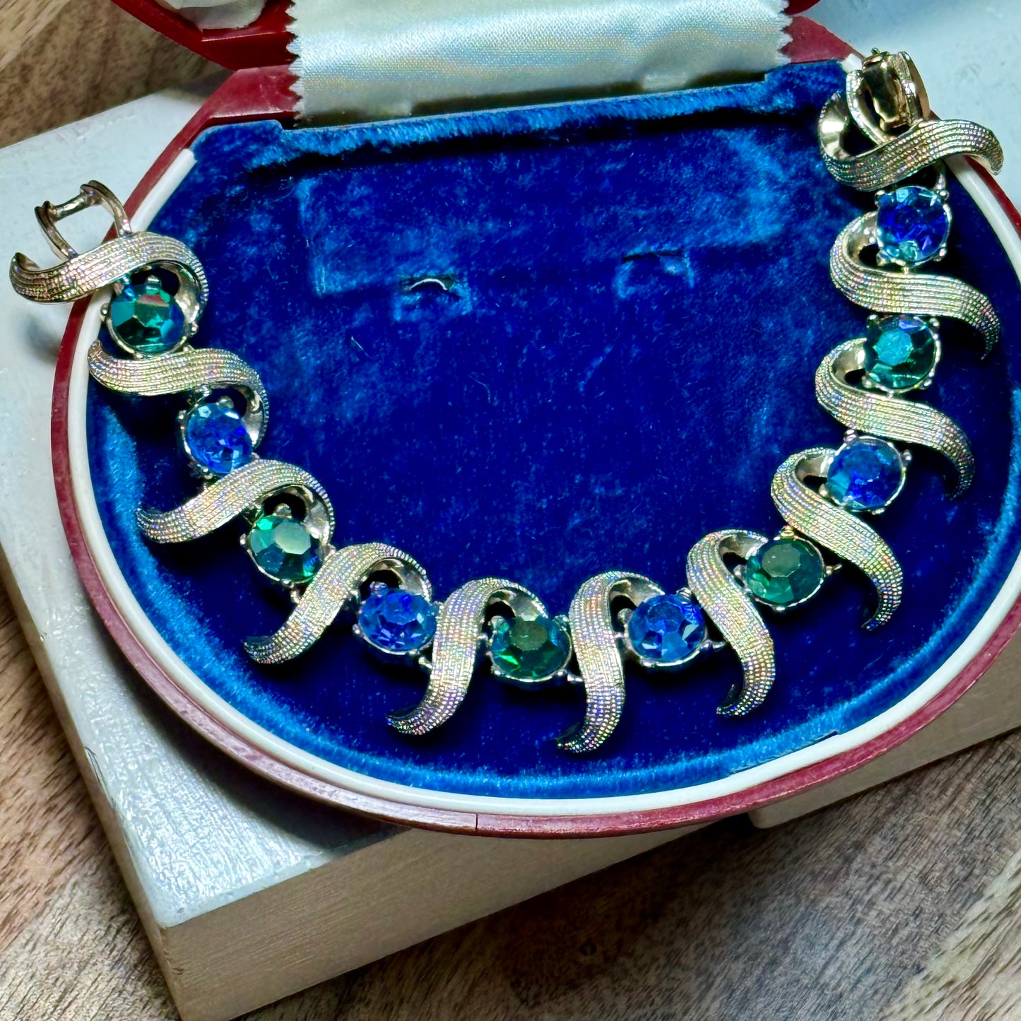 Vintage Kramer Rhinestone Bracelet