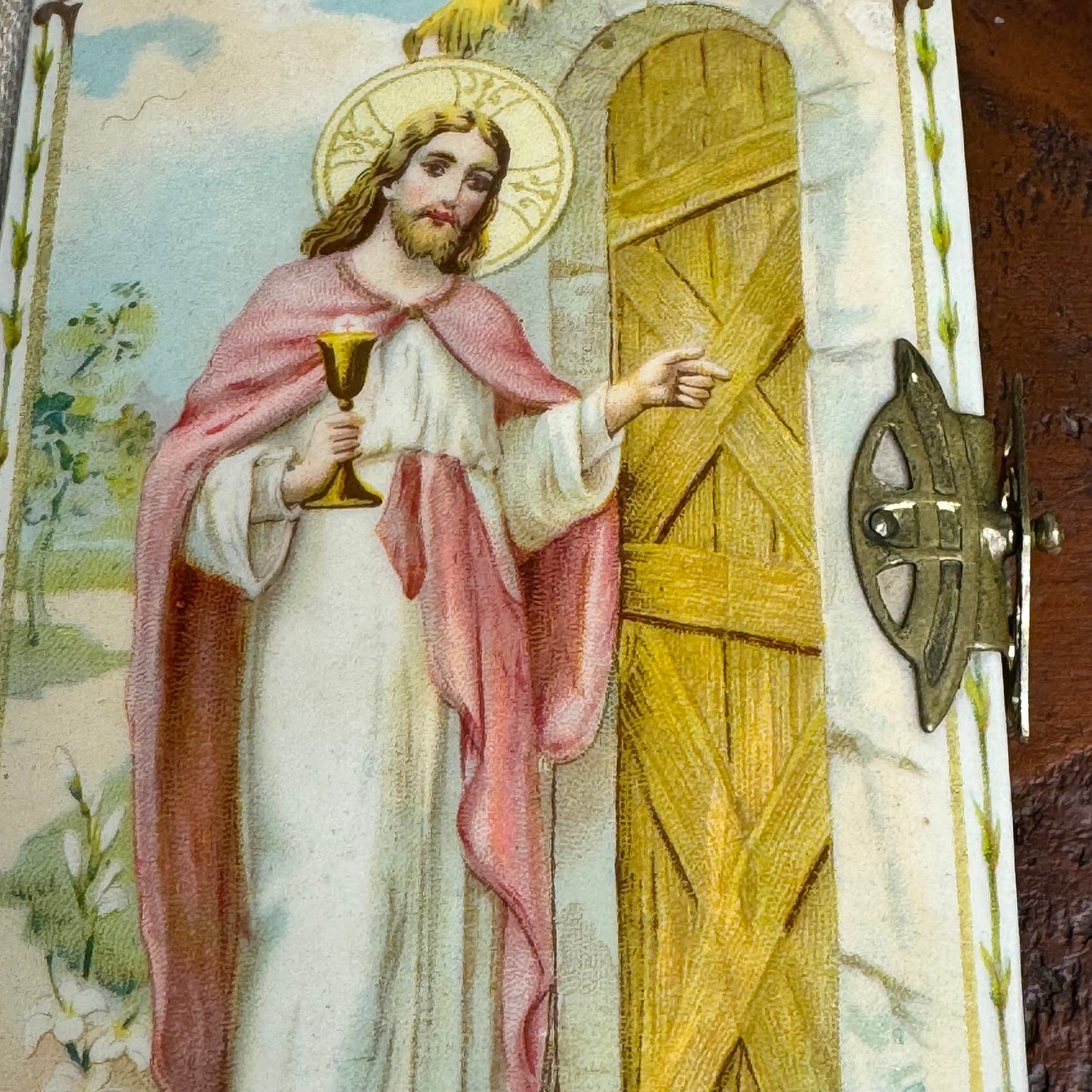 Vintage Miniature Celluloid The Little Child's Prayer Book 1929