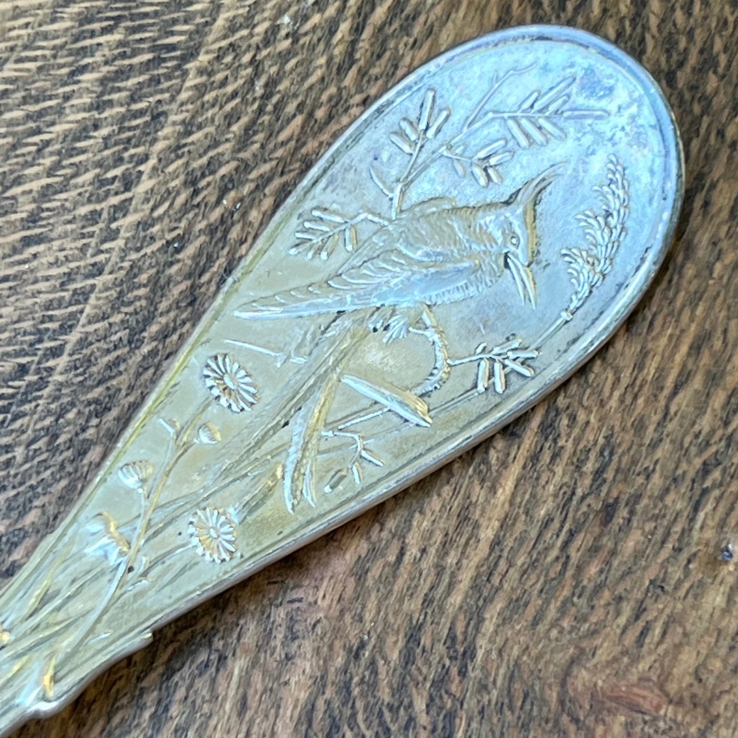 Japanese By Tiffany & Co Sterling Silver Fish Fork Audubon