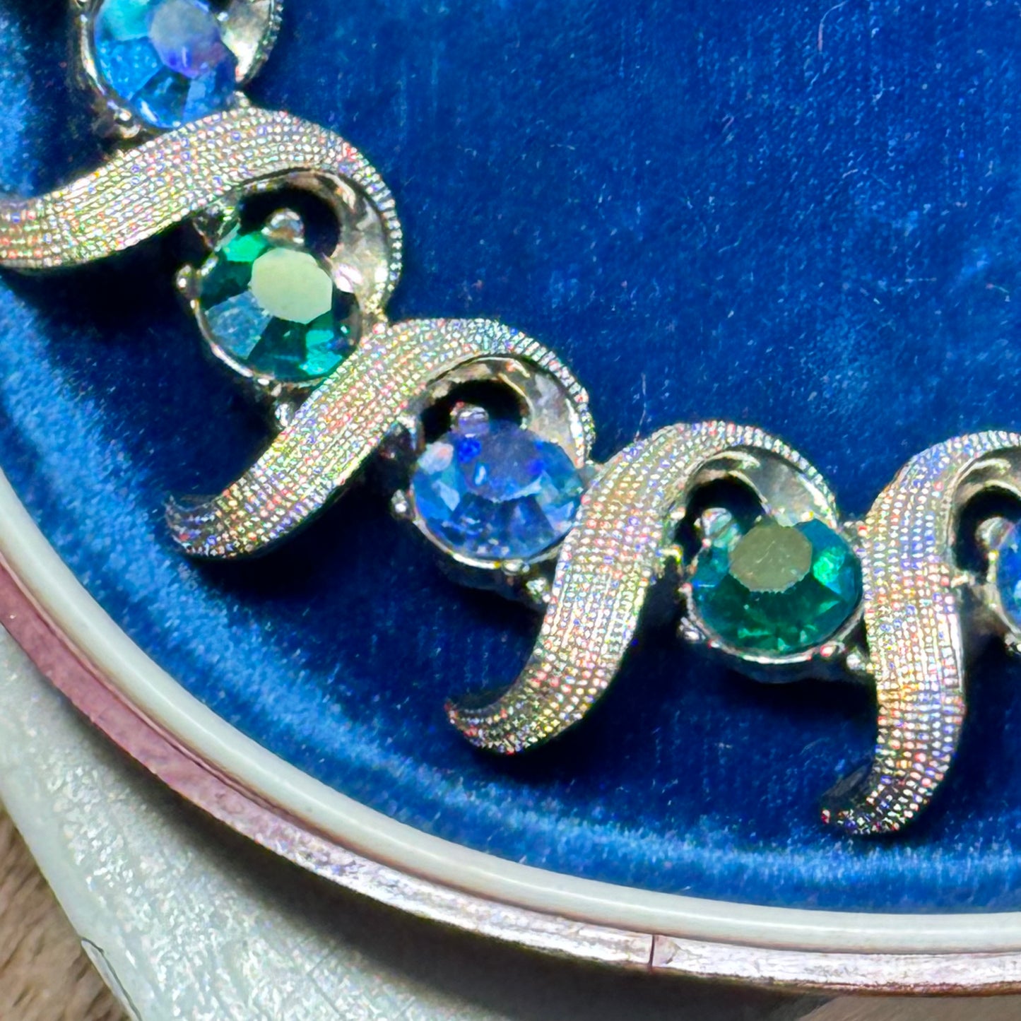 Vintage Kramer Rhinestone Bracelet