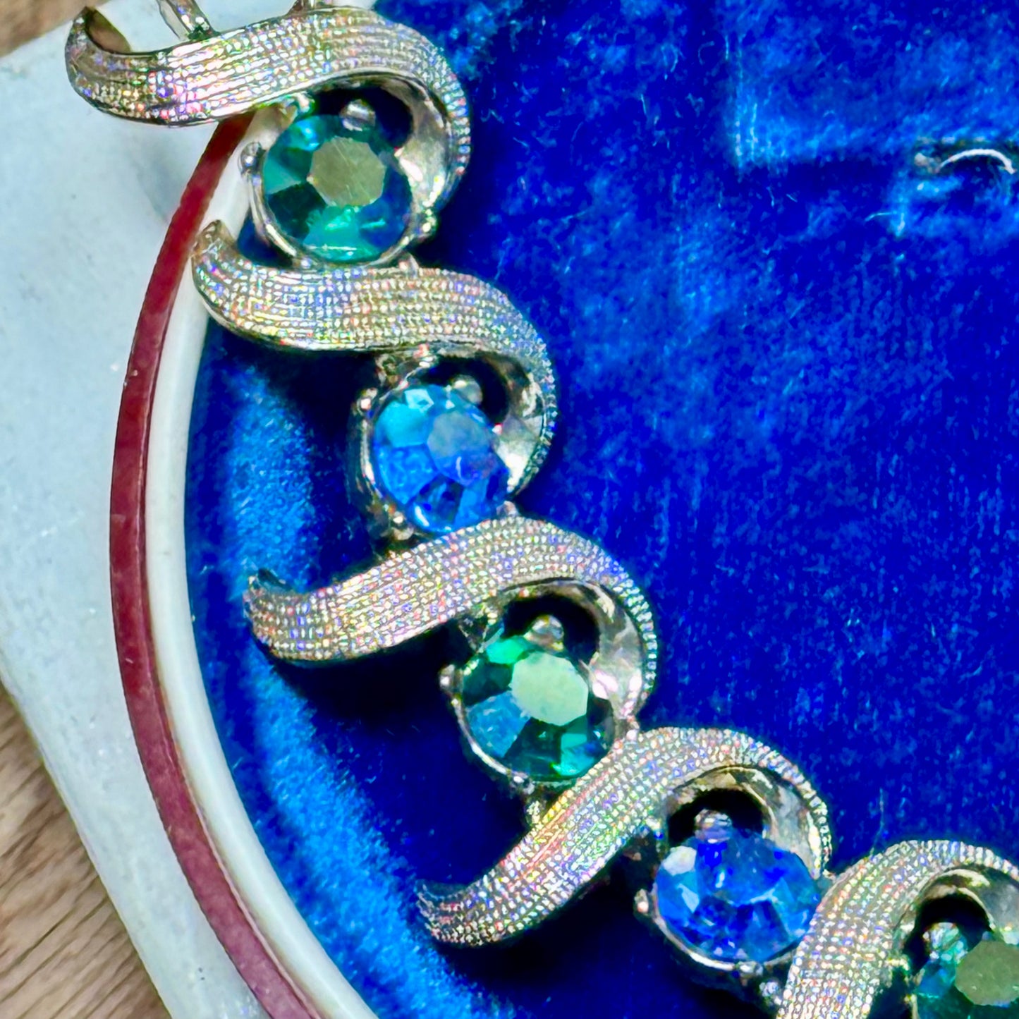 Vintage Kramer Rhinestone Bracelet