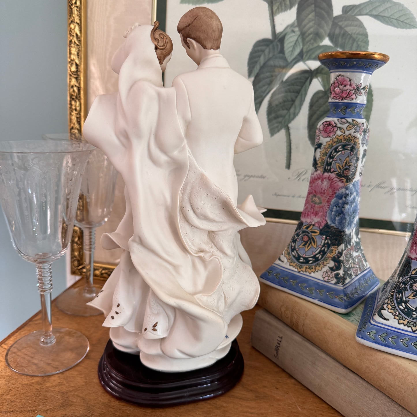 Vintage Guiseppe Armani "Happy Forever" Italian Capodimonte Figurine