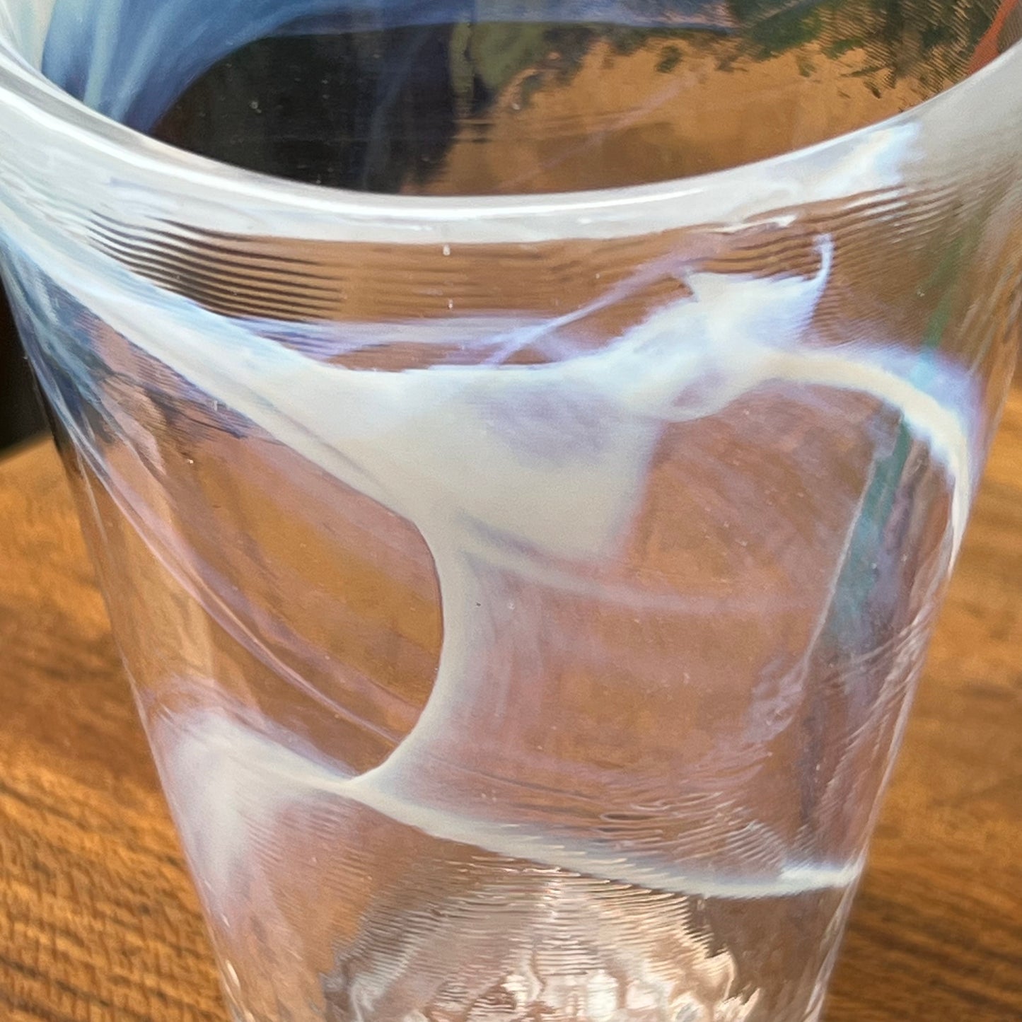 Two Kosta Boda Ulrica Hydman Vallien Soft White and Soft Green Tumblers