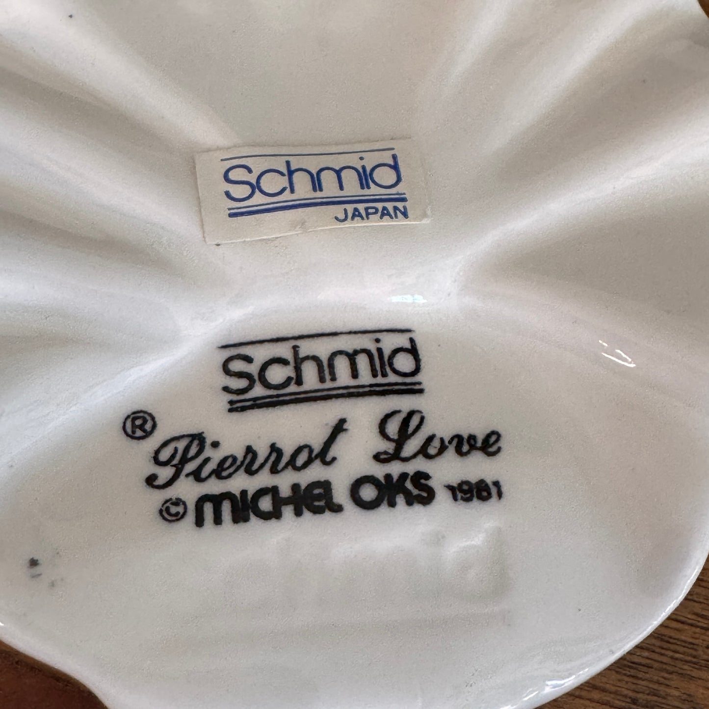 Vintage Pierrot Love Michel Oks Japanese Schmid Ornament