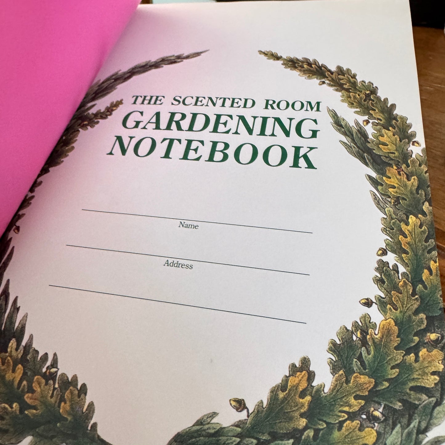The Scented Room Gardening Notebook Barbara Milho Ohrbach