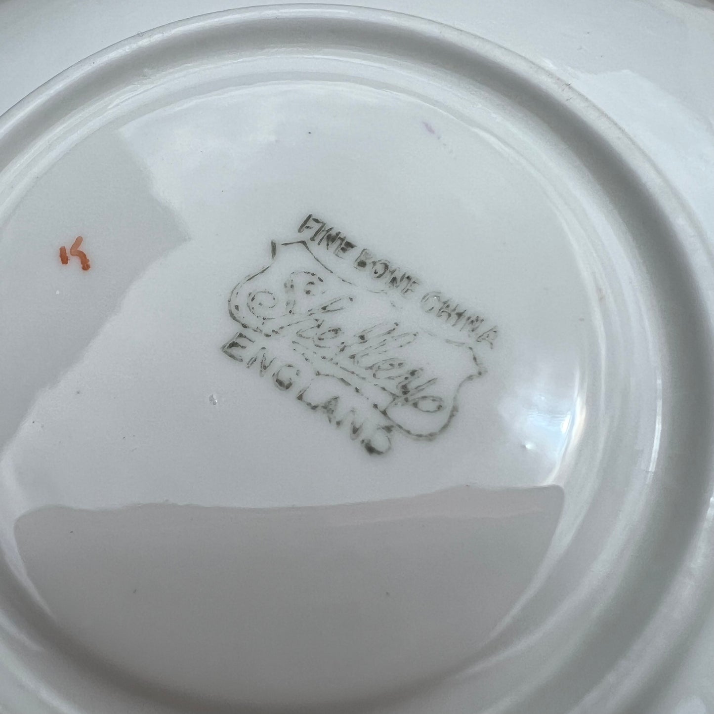 Vintage Aynsley Apricot Oleander Tea Cup & Saucer