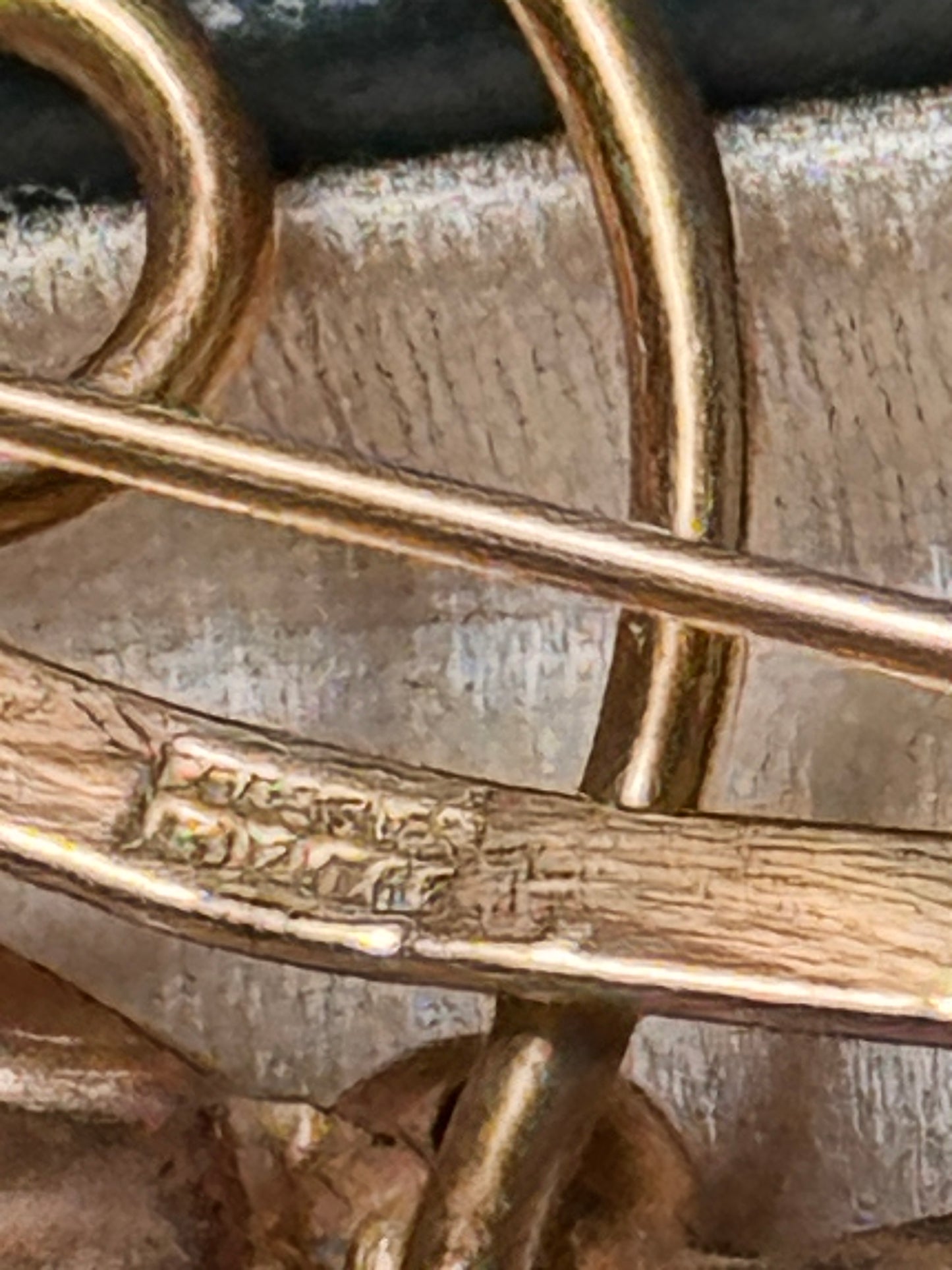 Vintage Forstner Gold Filled Leaf Pin