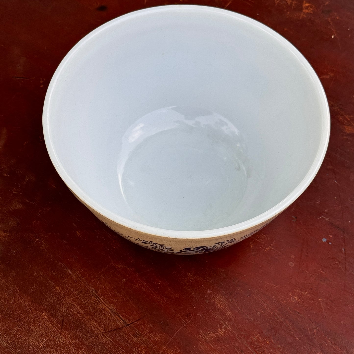 Vintage Pyrex 402 Homestead Speckled Mixing Bowl 1.5 qt.