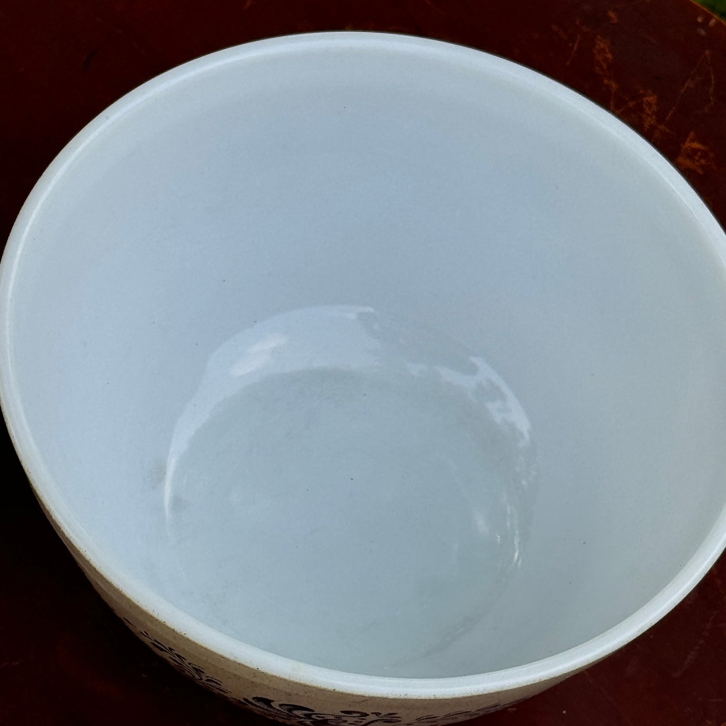 Vintage Pyrex 402 Homestead Speckled Mixing Bowl 1.5 qt.