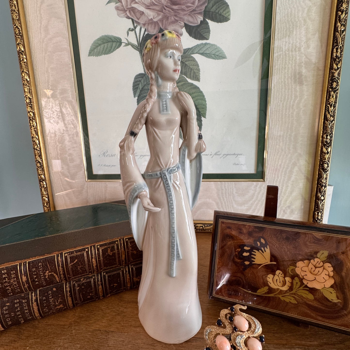 Vintage Royal Doulton The Elegance Collection "Francoise" Figurine