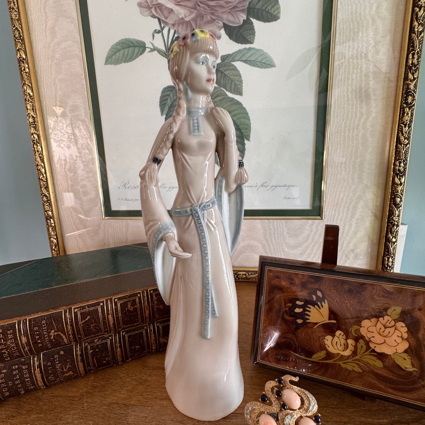 Vintage Royal Doulton The Elegance Collection "Francoise" Figurine