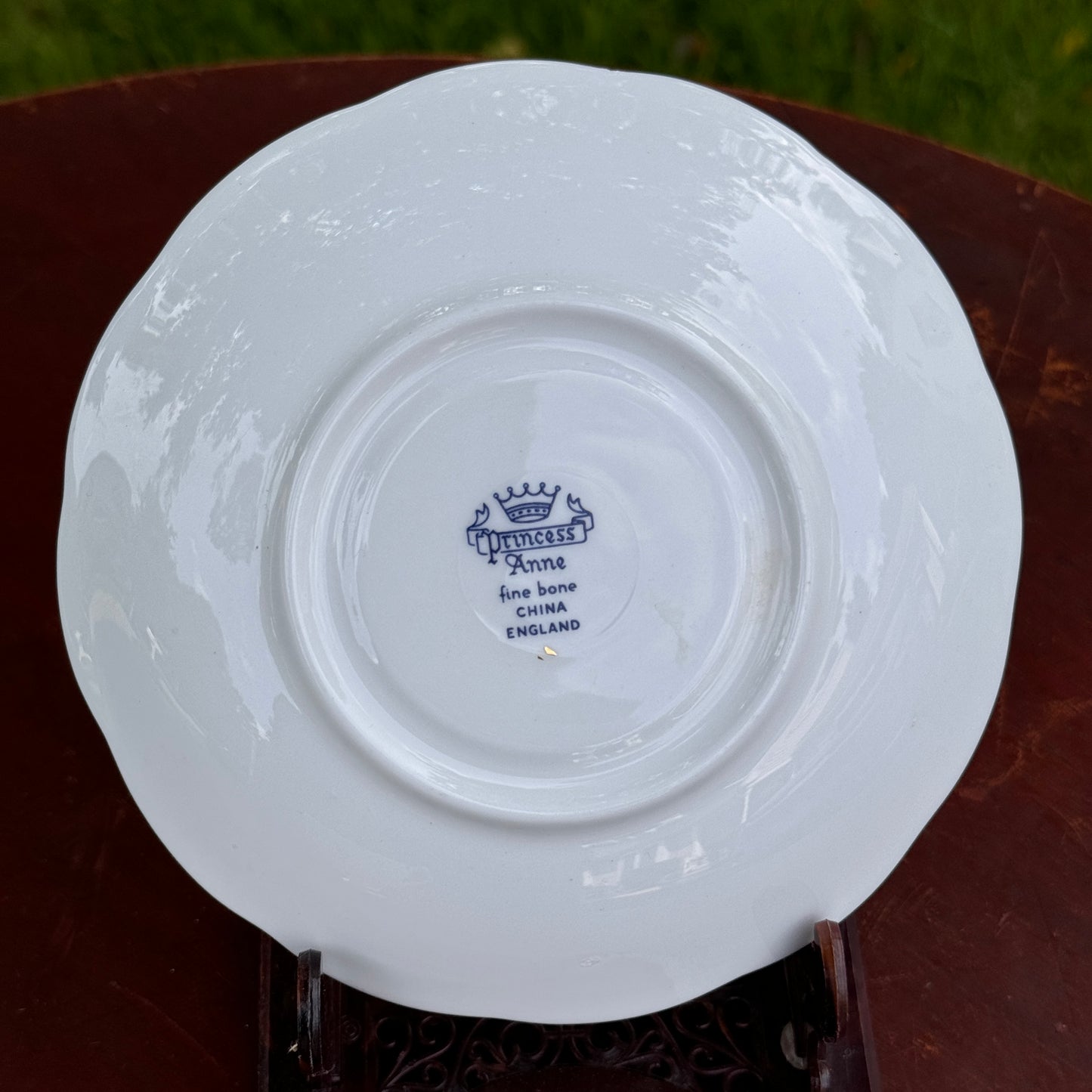 Princess Anne Tea Cup & Saucer Masonic Symbols Order of Eastern Star English Bone China