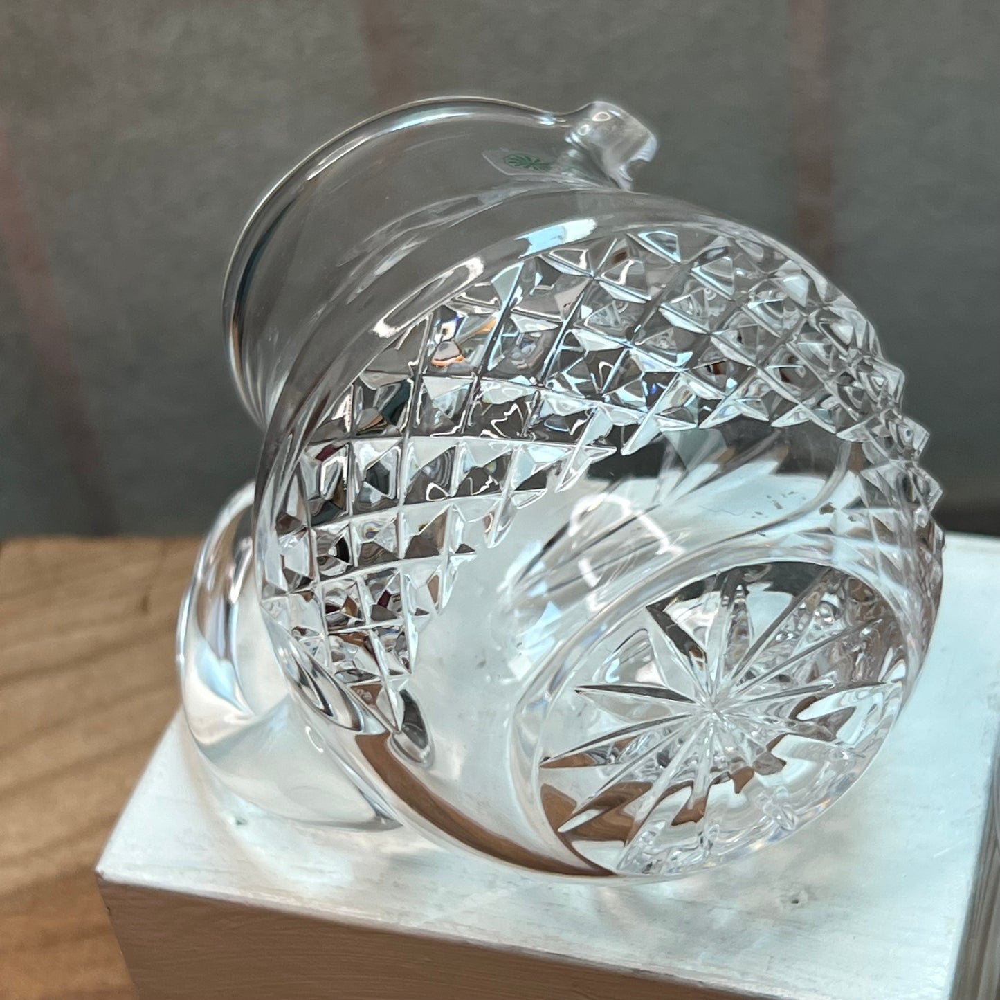 Galway Irish Crystal Creamer & Open Sugar Bowl