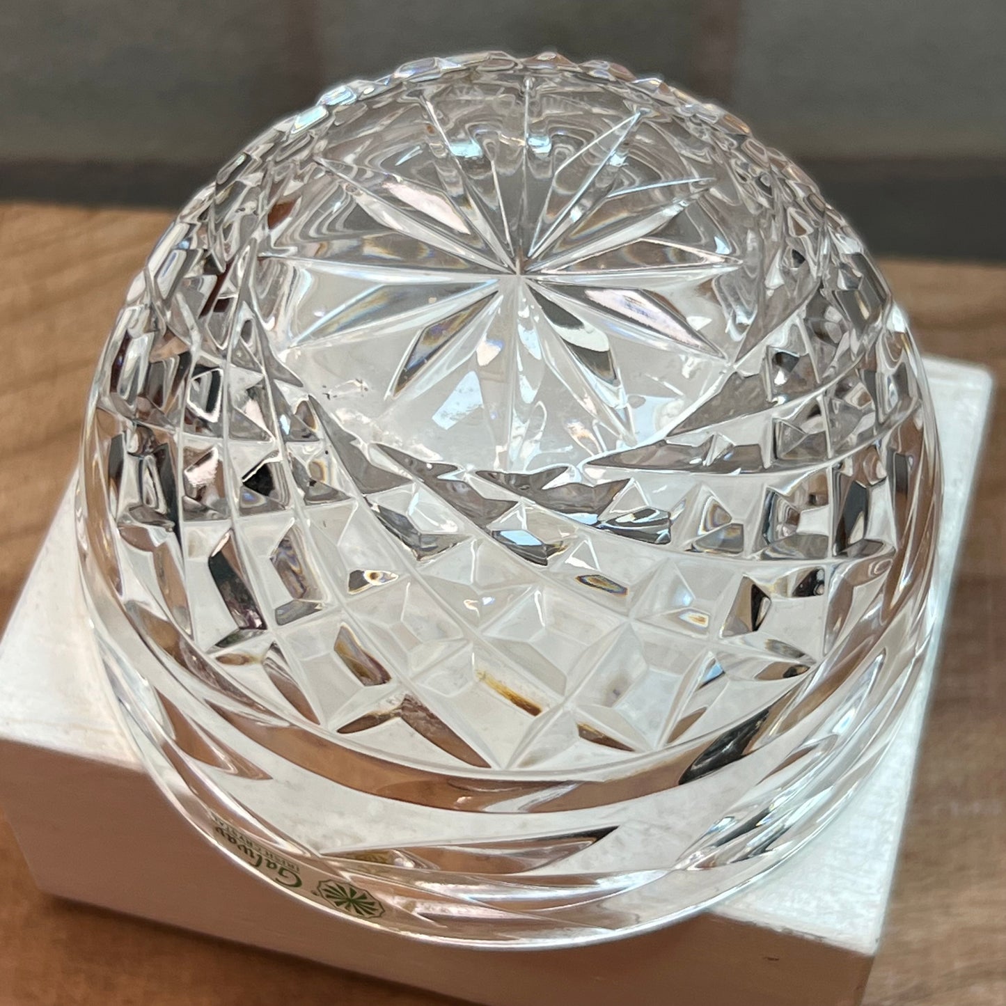 Galway Irish Crystal Creamer & Open Sugar Bowl