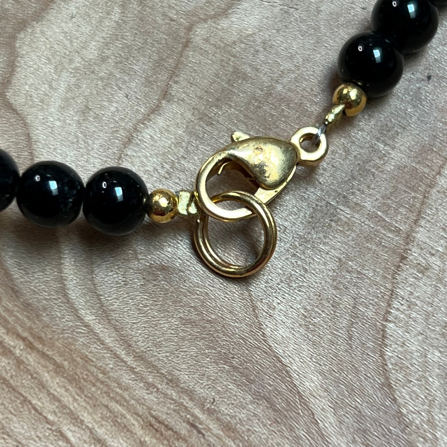 Lee Sands Semi-Precious Gemstone Lion Necklace