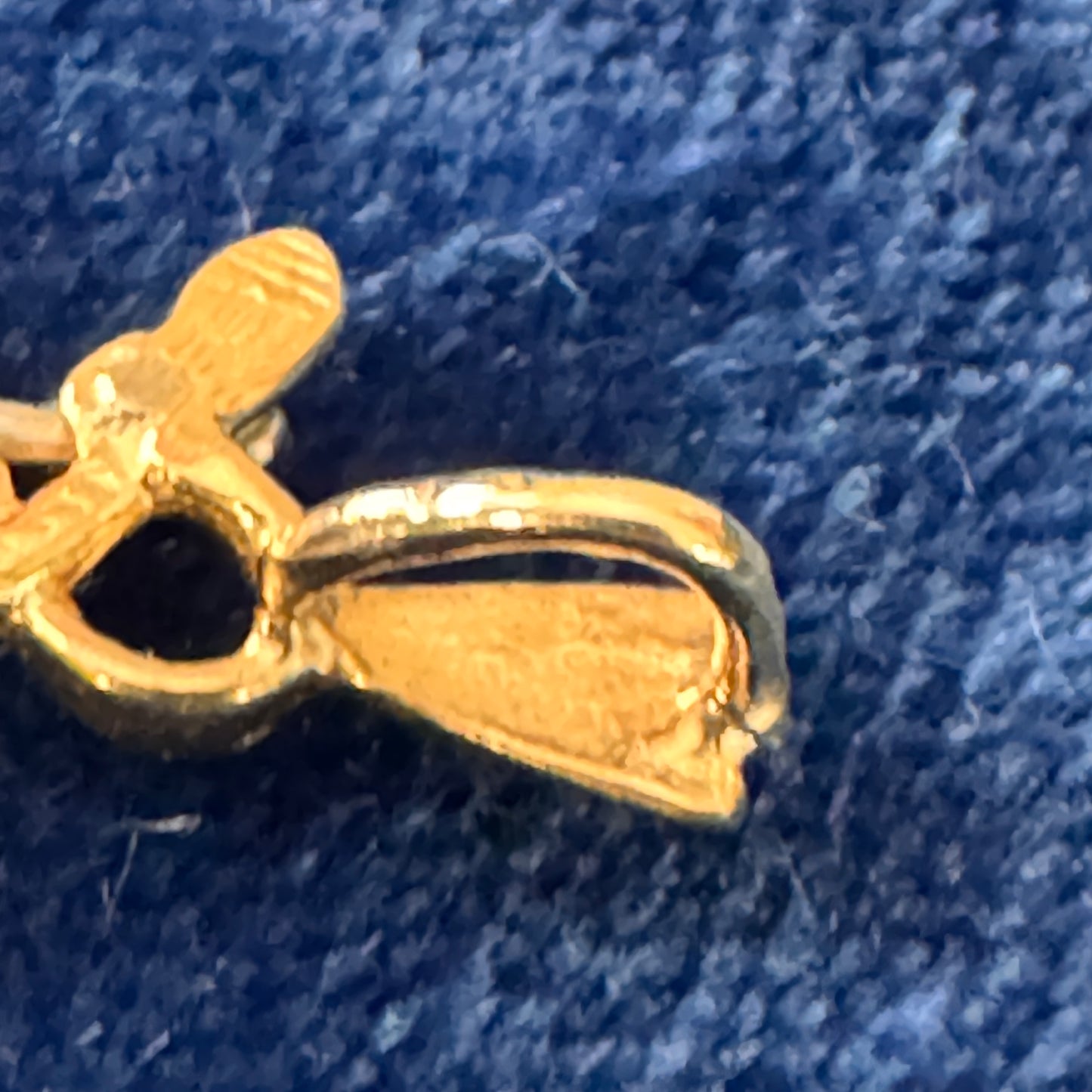 Vintage 14K Michael Anthony Yellow, White & Rose Gold Pendant