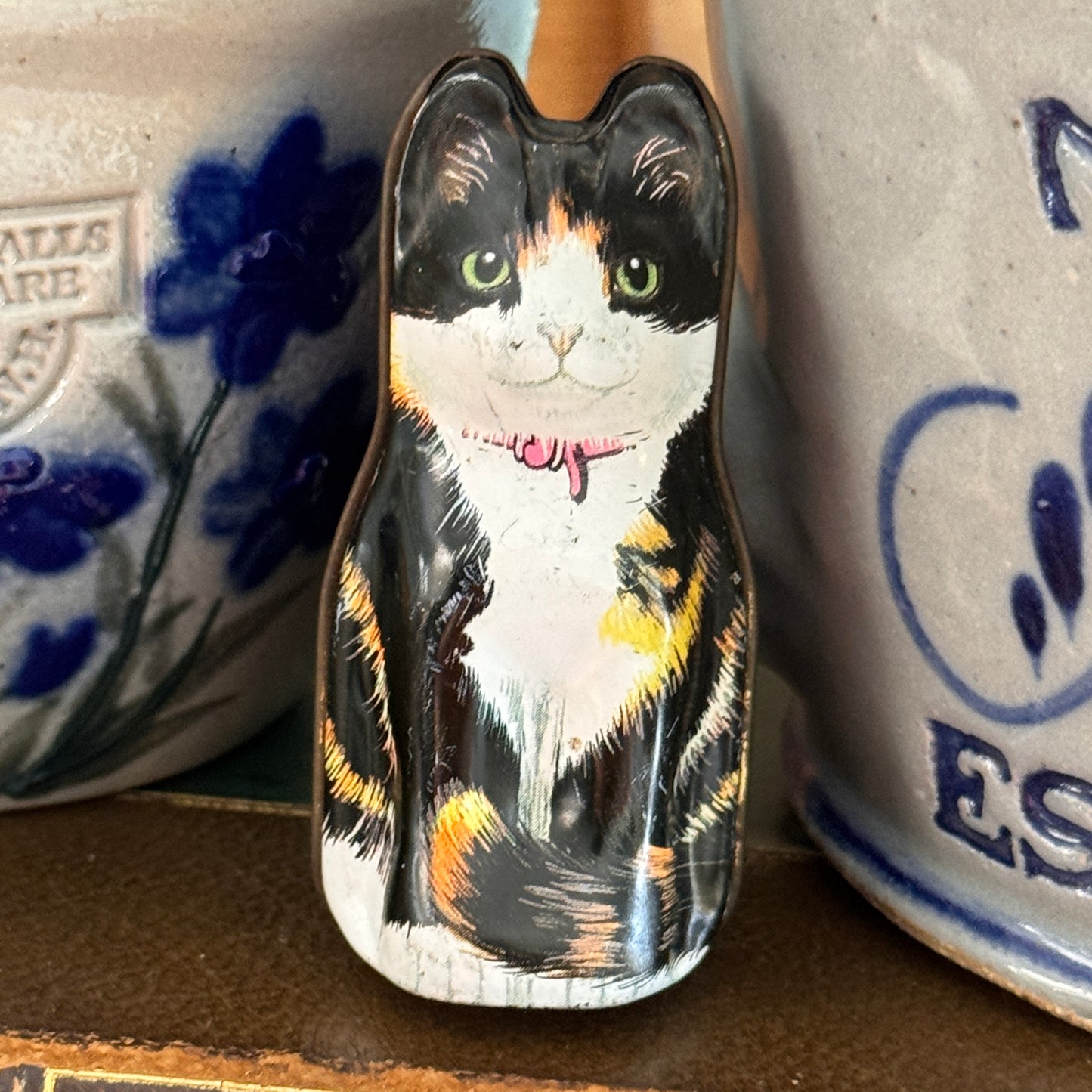 Hunky Dory Miniature English Cat Tin Dana Kubrick