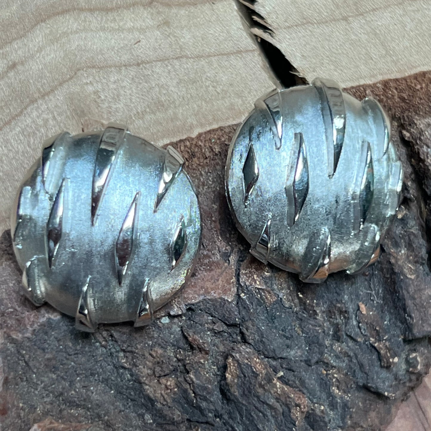 Mid Century Modern Trifari Earrings