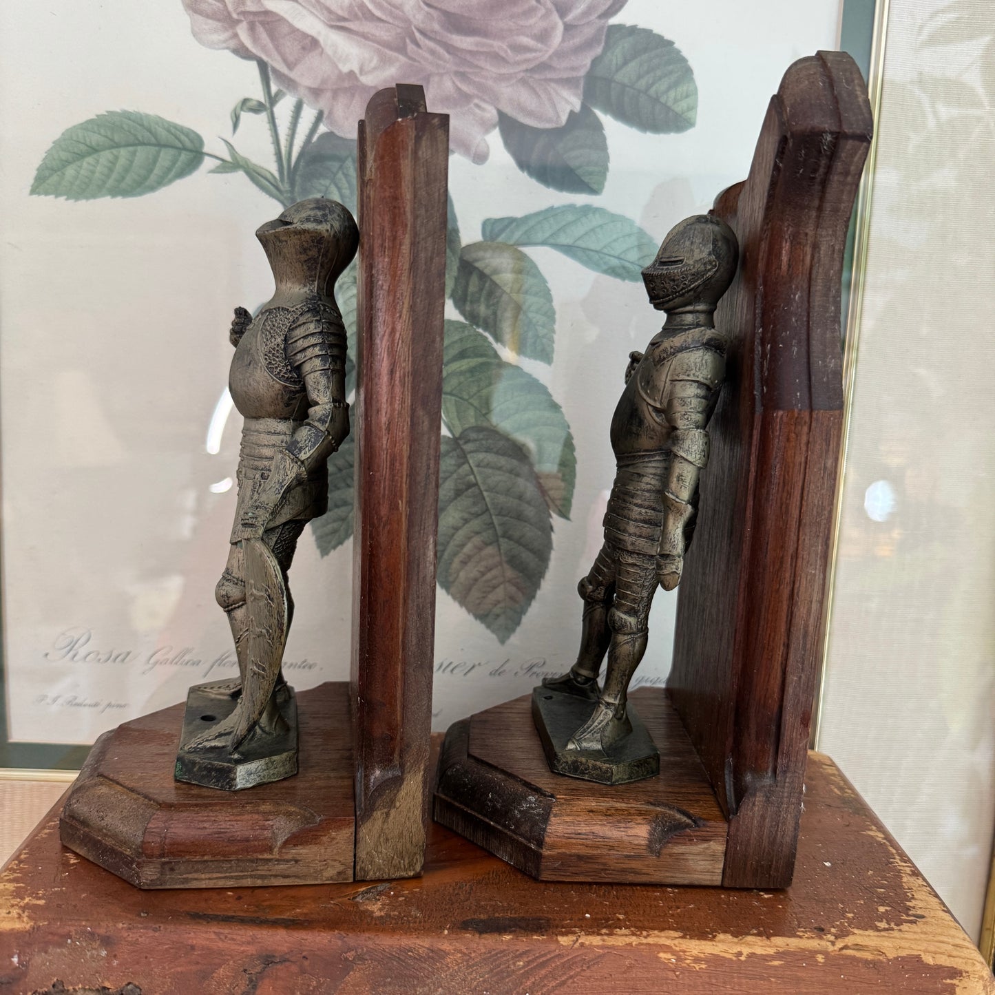 Two Vintage Italian Medieval Knight Figurines