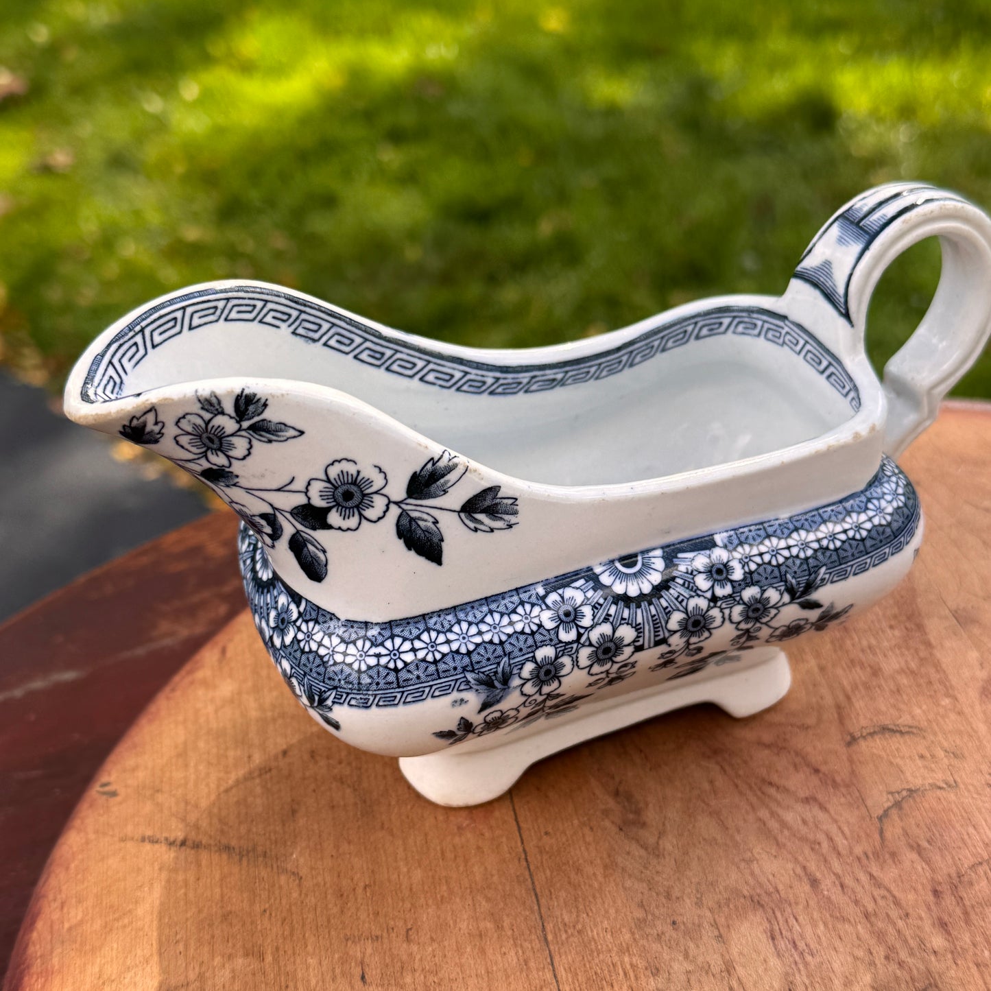 Collection of Three Creamers Royal Stafford Spring Garden And A. F. Foley Transferware Milk Jugs