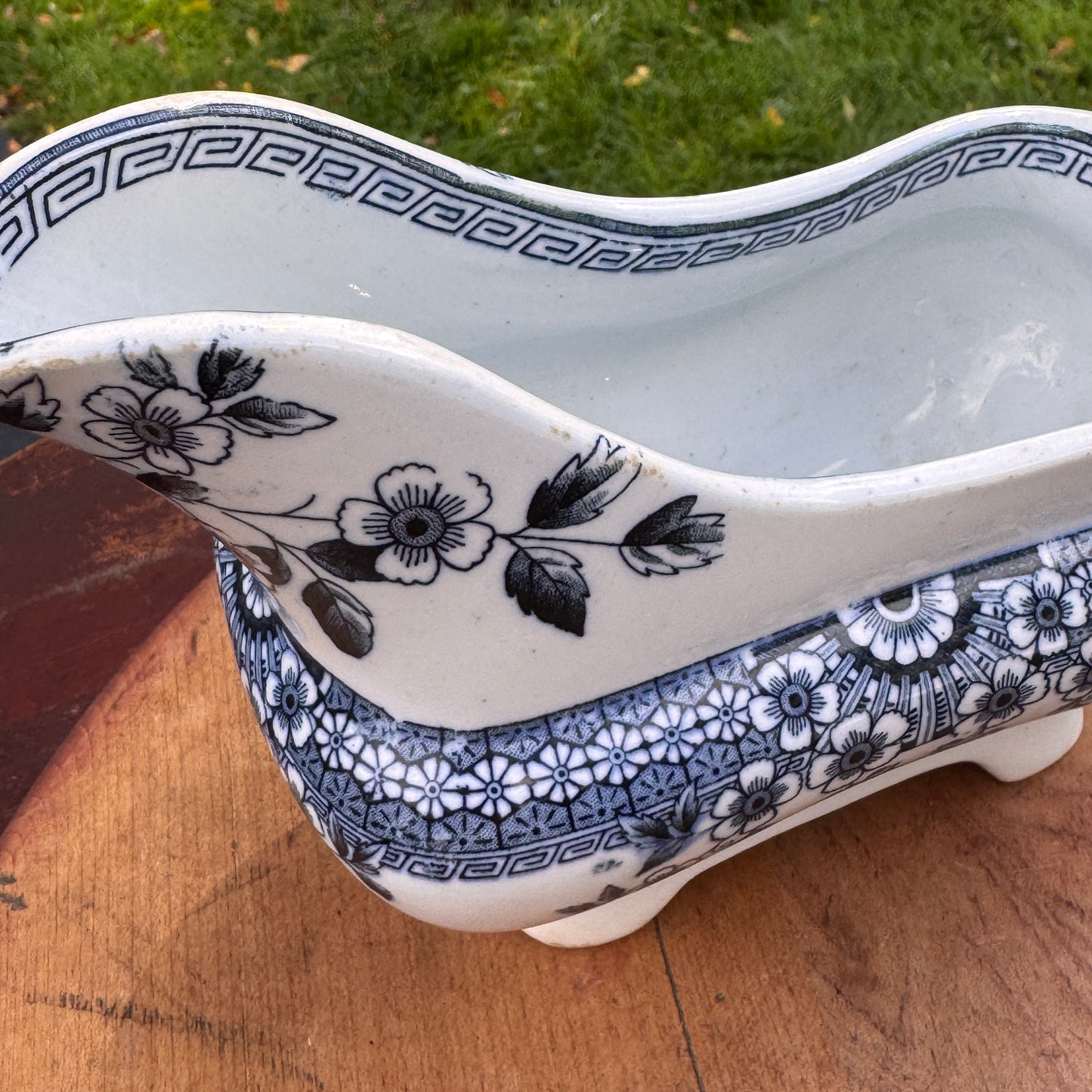 Collection of Three Creamers Royal Stafford Spring Garden And A. F. Foley Transferware Milk Jugs