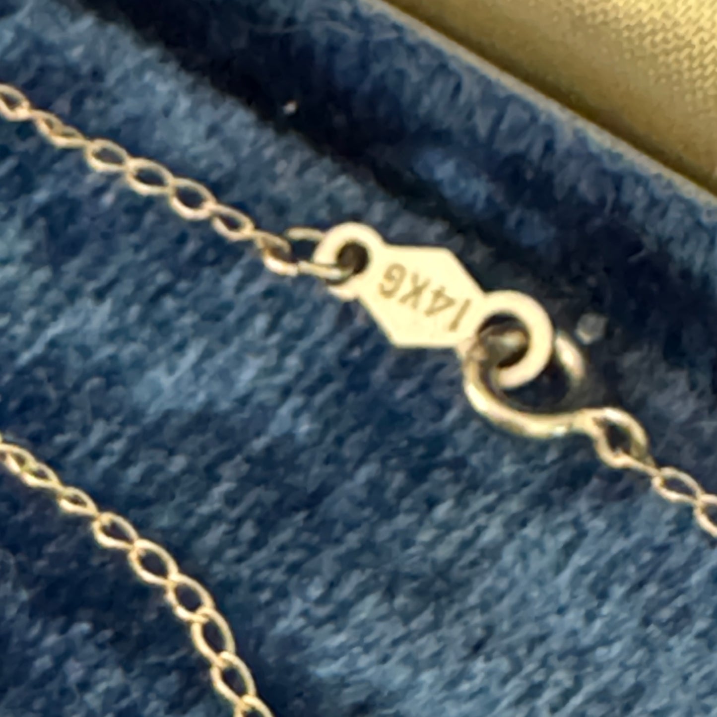 Vintage 14K White Gold Cultured Pearl Pendant 14K White Gold Chain