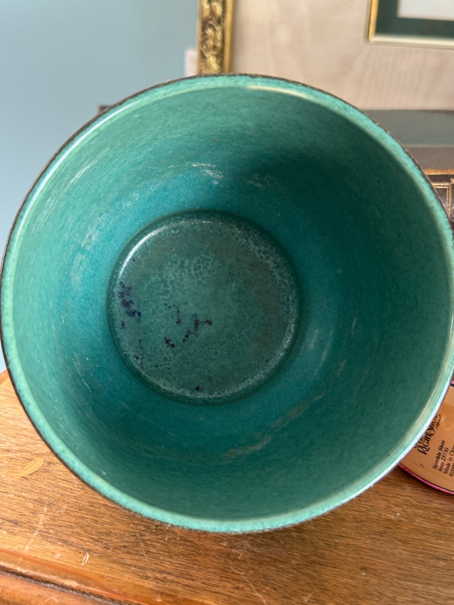 Mid Century Modern B.P.I. Heffen Calla Lilly Pottery Planter
