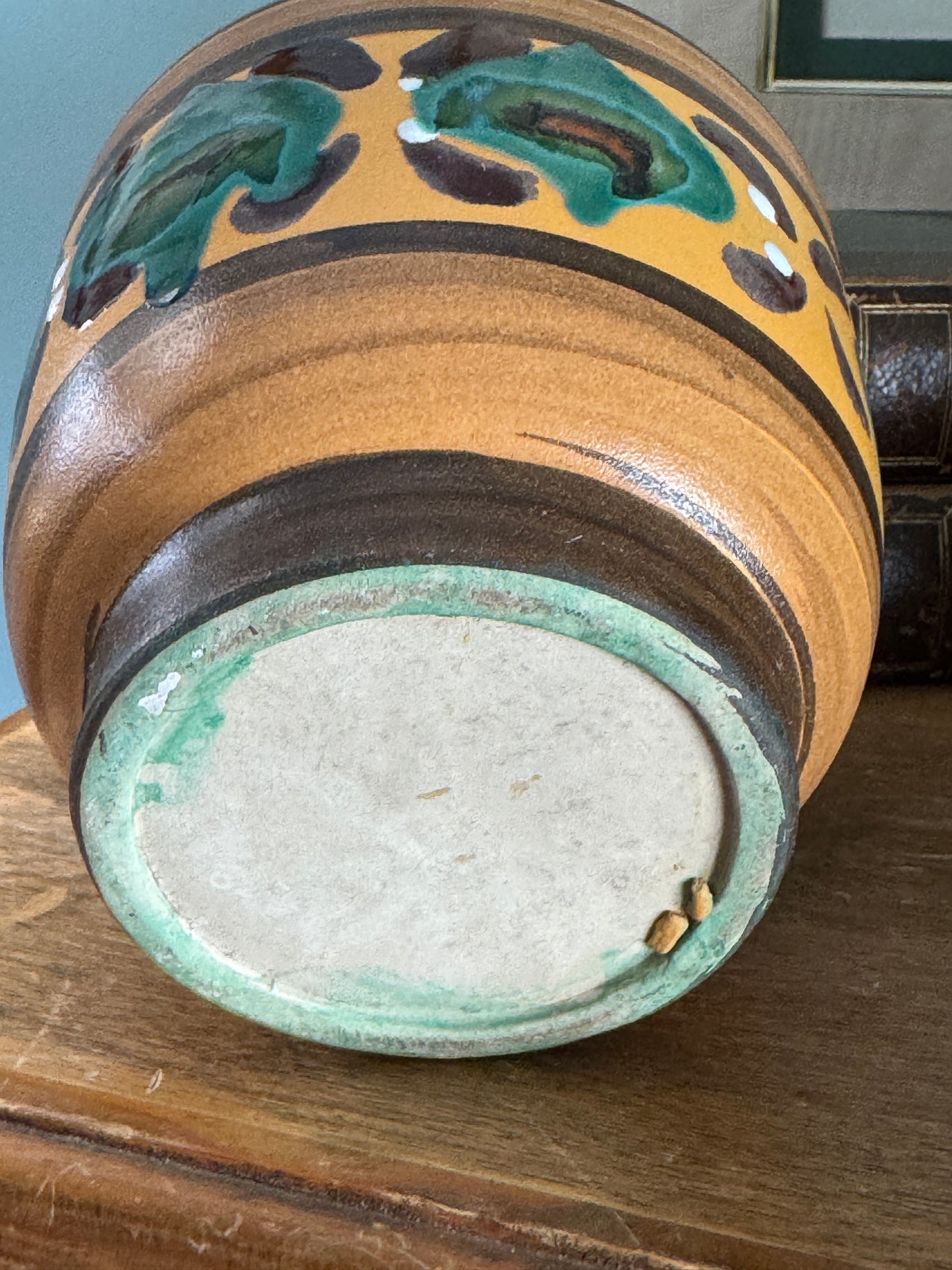 Mid Century Modern B.P.I. Heffen Calla Lilly Pottery Planter