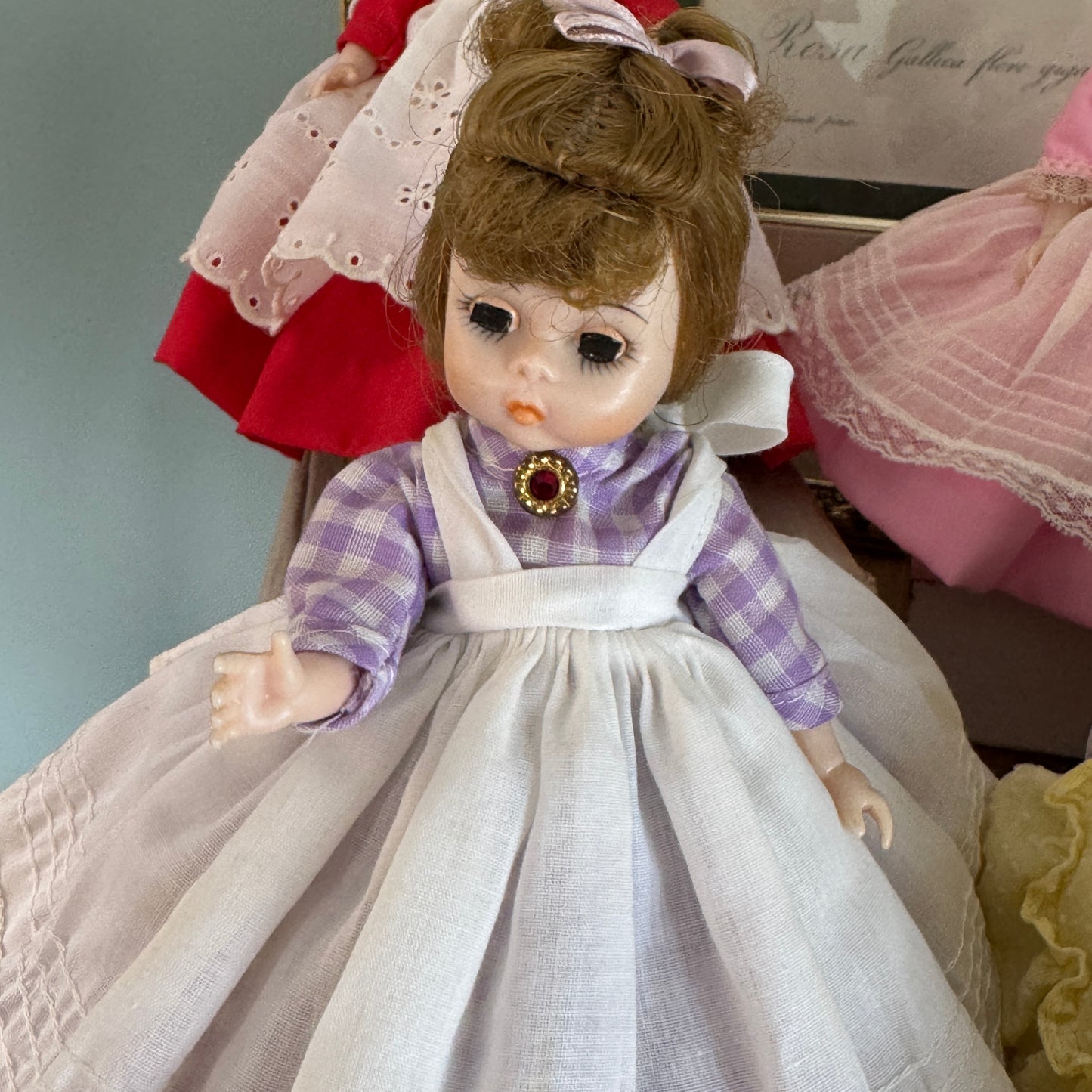 Vintage Alexander-Kins Little Women Marmee, Meg, Amy,Jo, and Beth Dolls