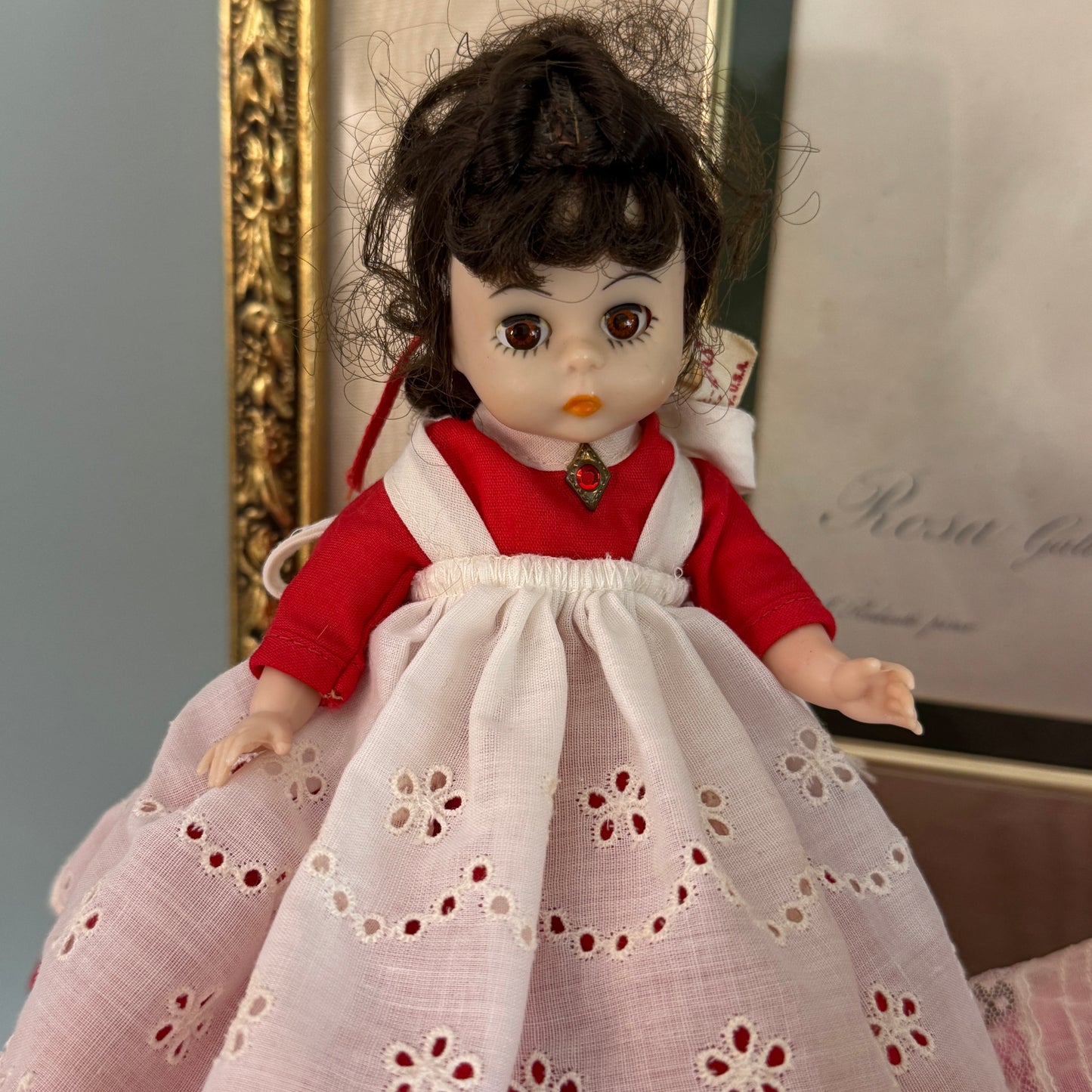 Vintage Alexander-Kins Little Women Marmee, Meg, Amy,Jo, and Beth Dolls