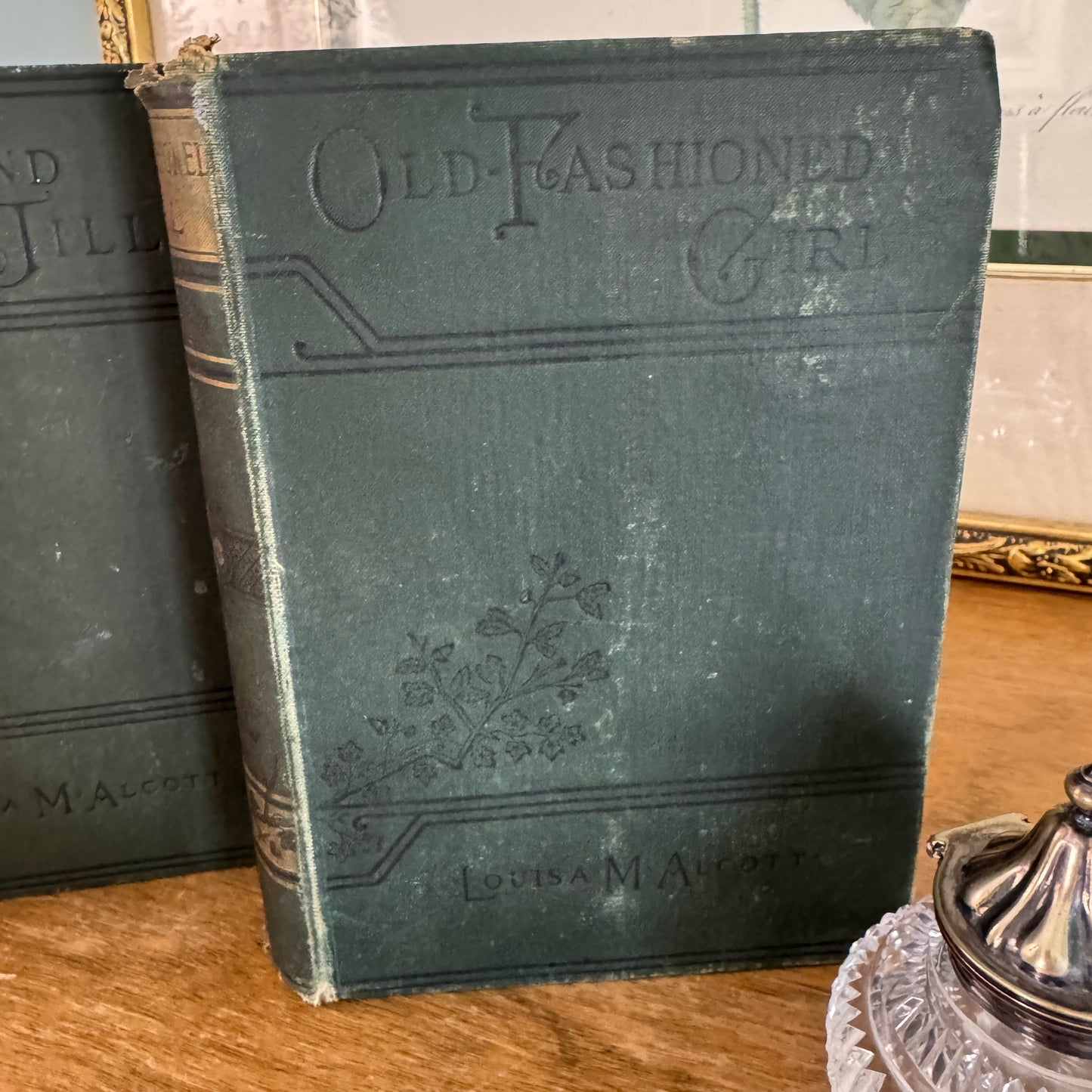Antique Jack & Jill A Village Story and Old Fashioned Girl Louisa May Alcott Book