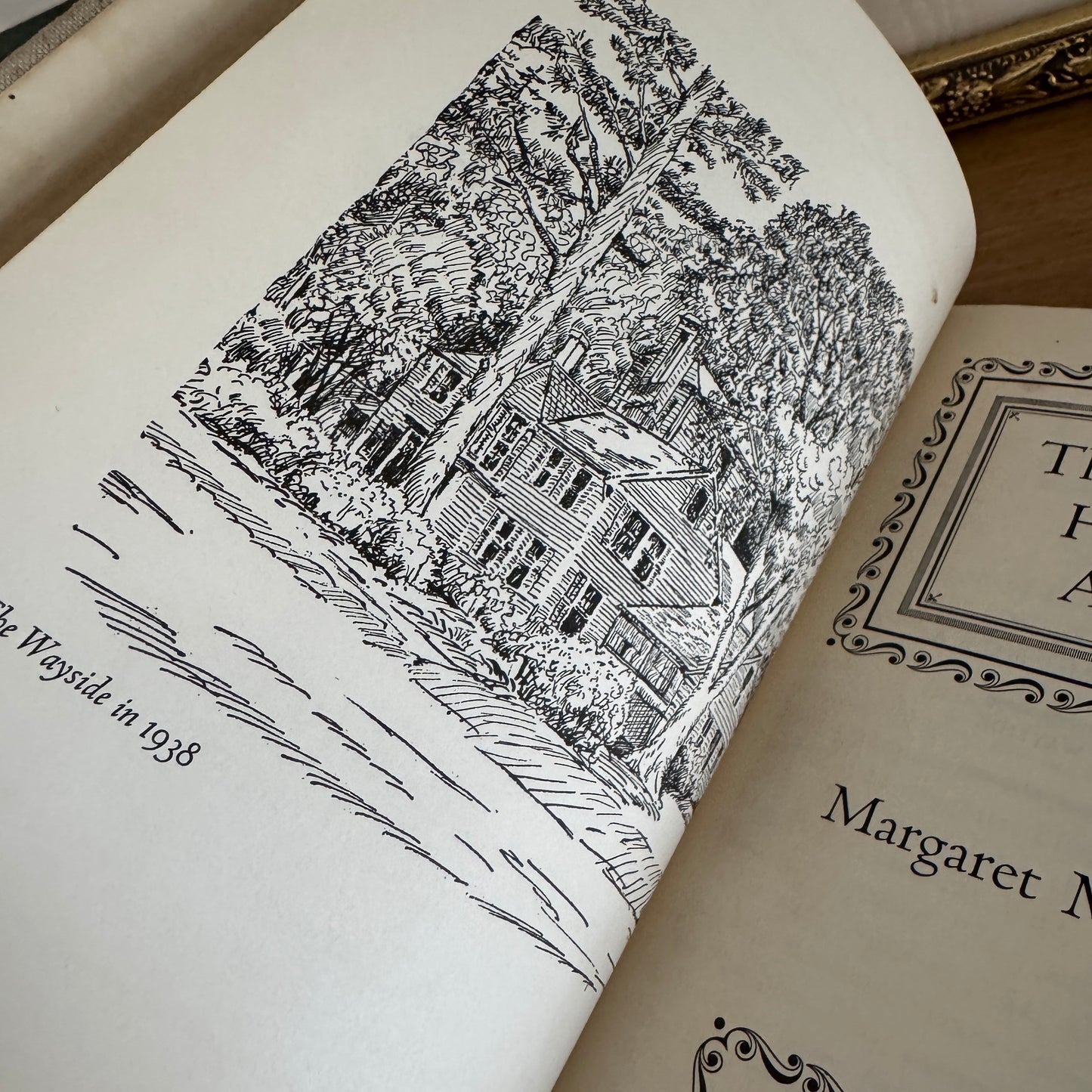 The Wayside: Home of Authors Margaret Lothrop 1940 Signed Book