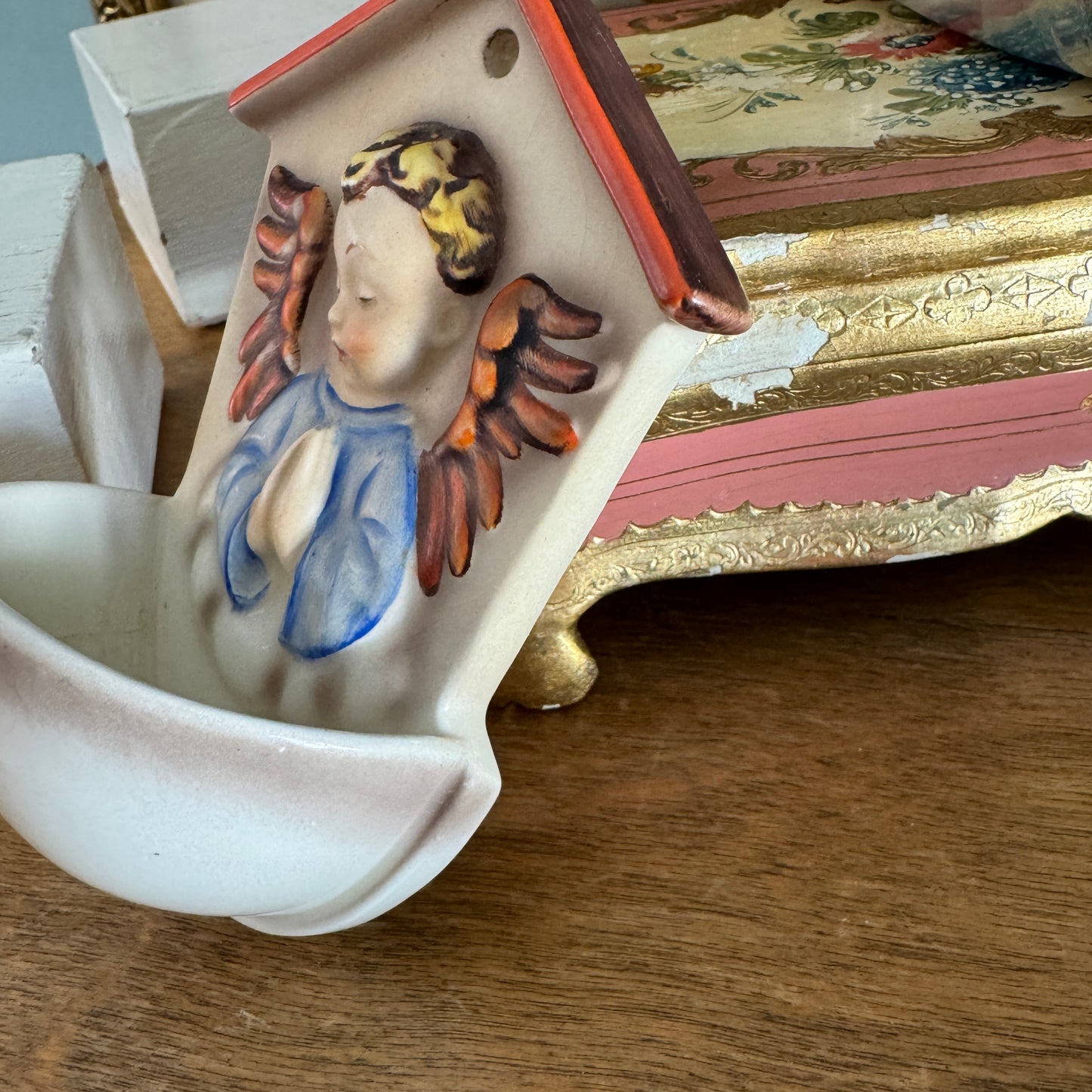 Hummel White Angel Holy Water Font