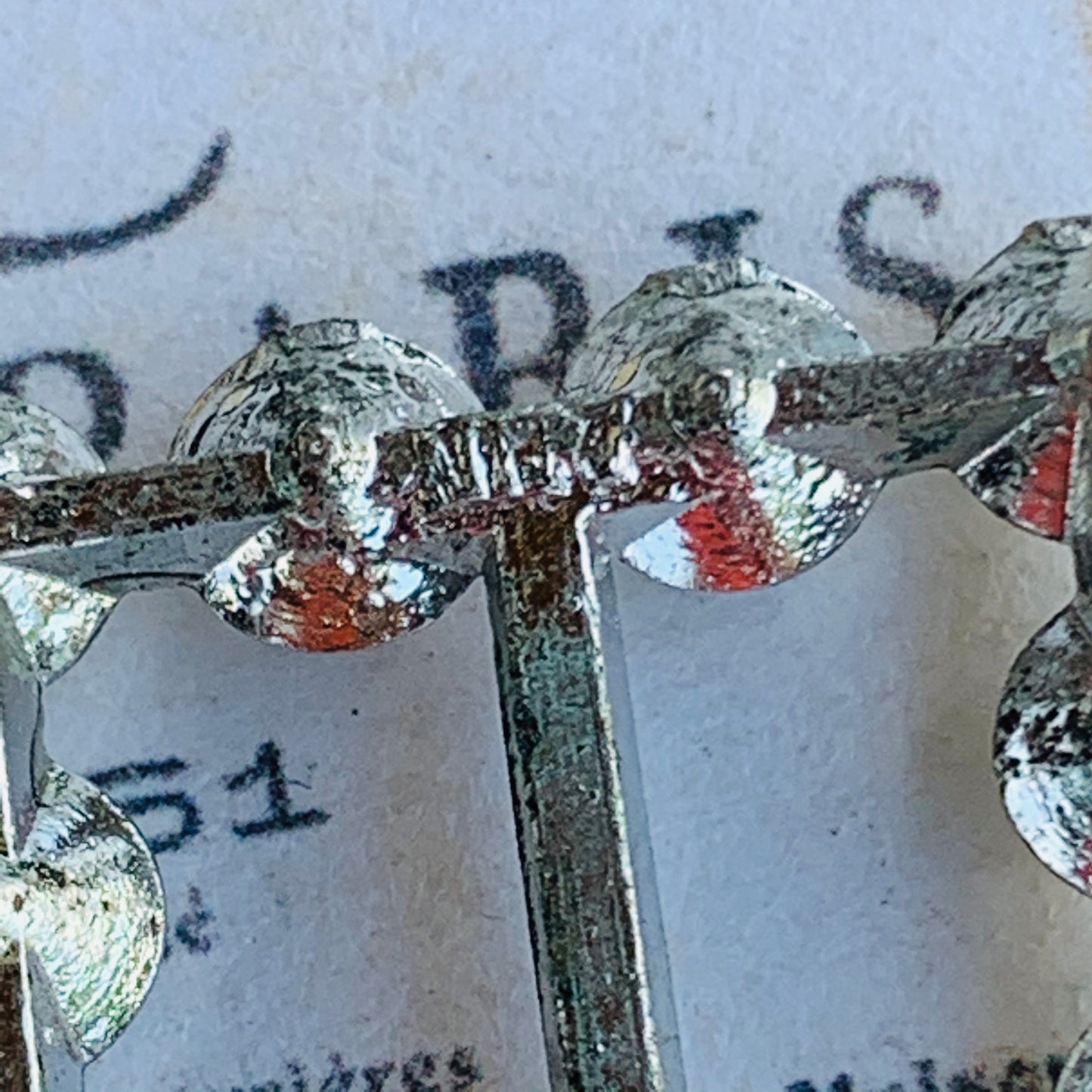 A Pair of Vintage Rhinestone Sash Belt Buckles