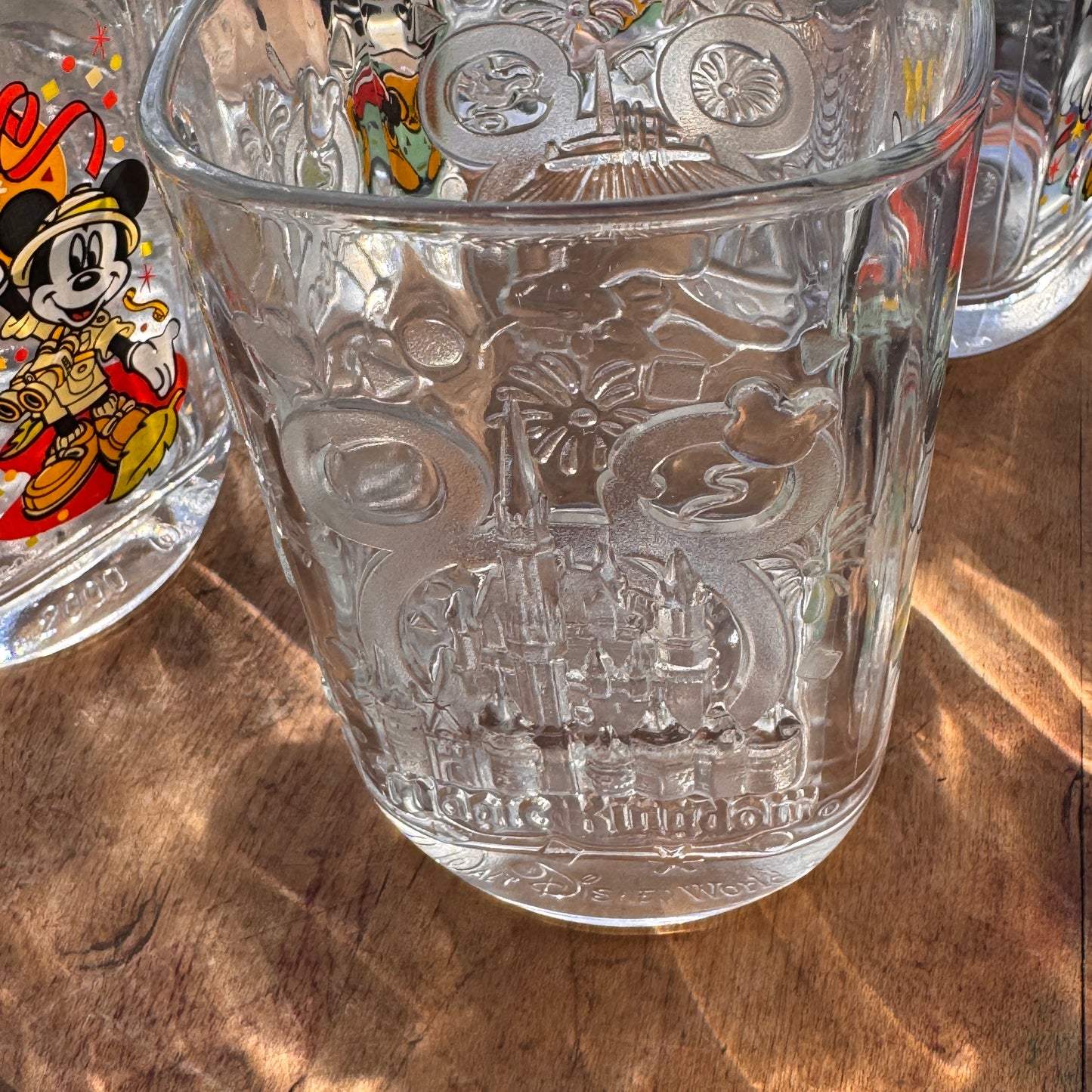 13 Walt Disney World Celebration Glasses McDonalds 2000 Mickey Mouse
