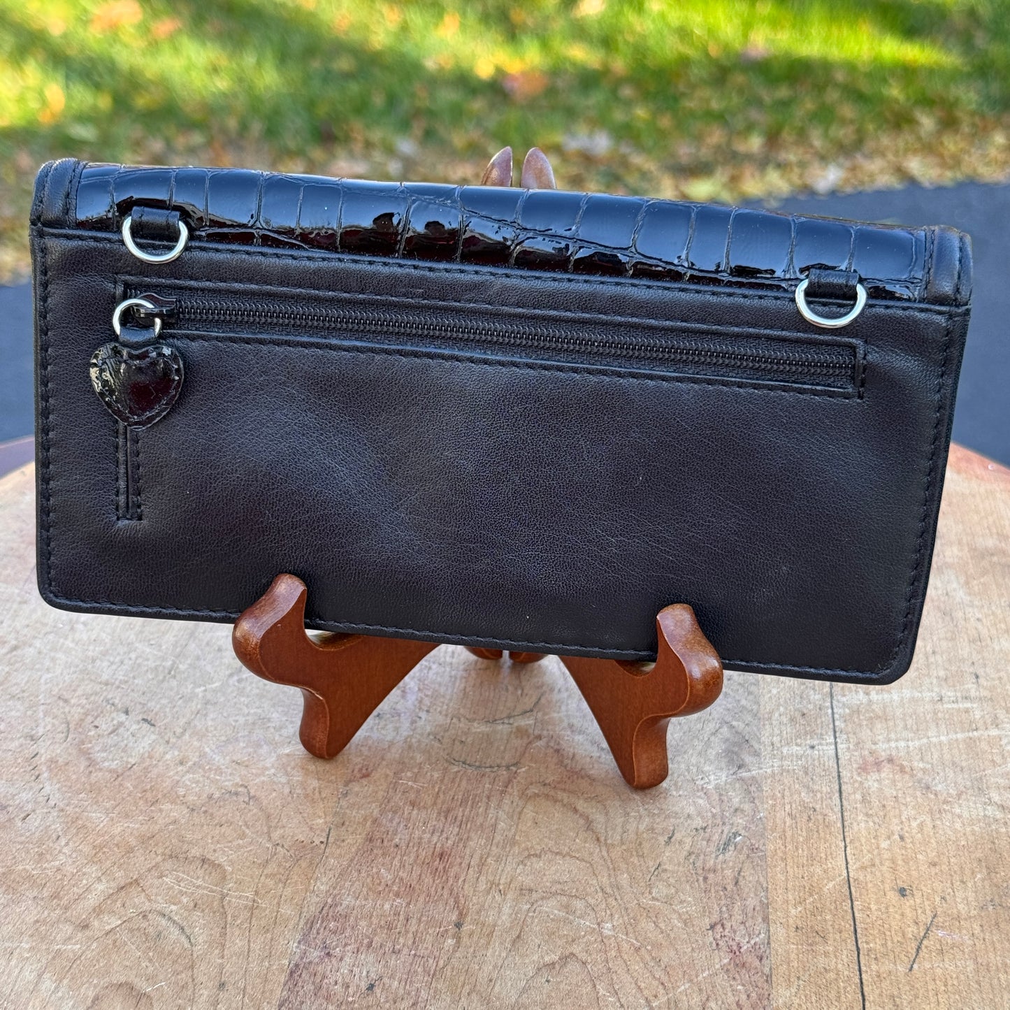 Brighton Baroness Heart Large Leather Wallet