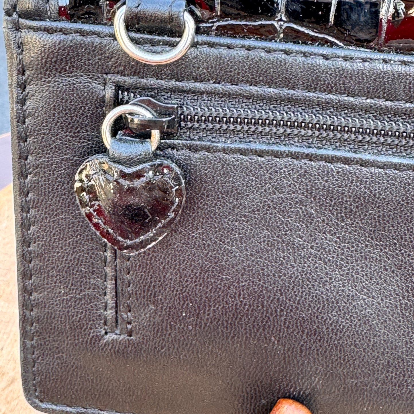 Brighton Baroness Heart Large Leather Wallet
