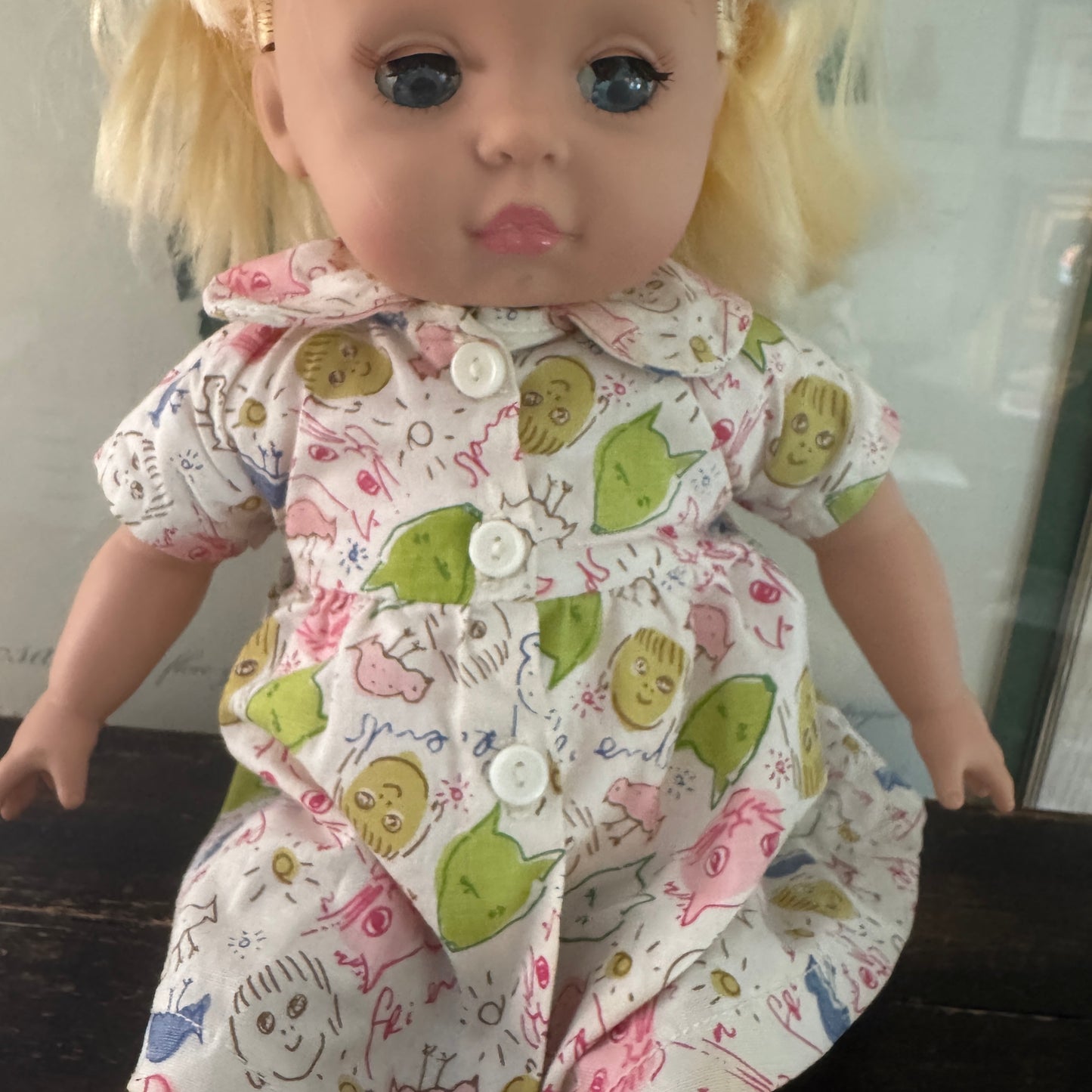 Vintage Alexander Baby Doll 1999 Yoko Ono Dress & Head Band